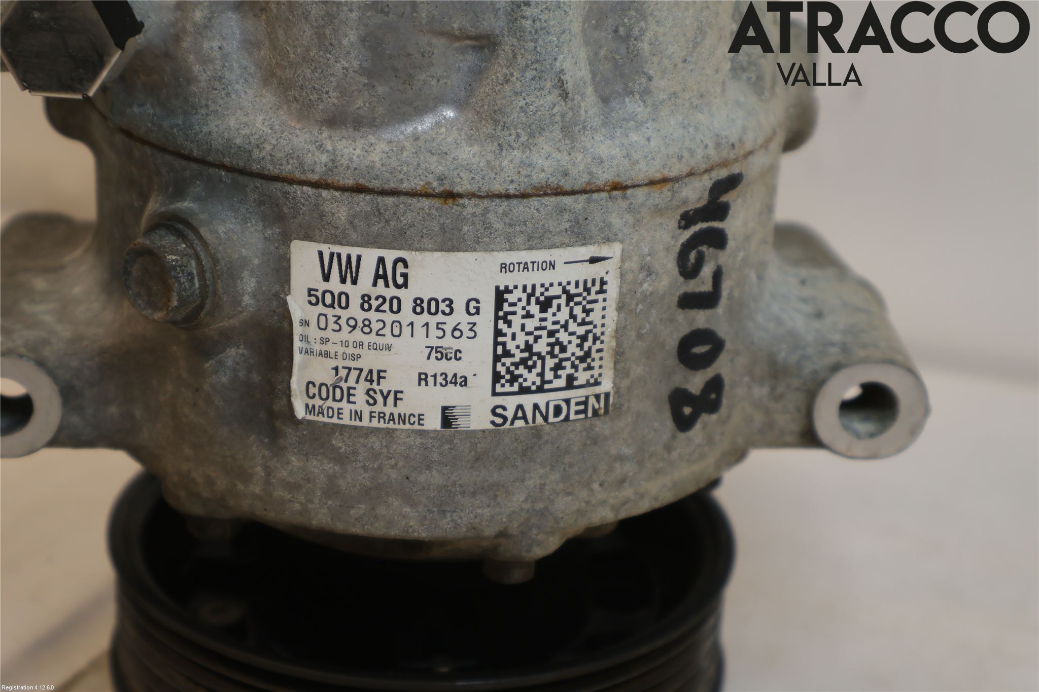 Volkswagen VW CADDY 16-20 Ac Kompressor