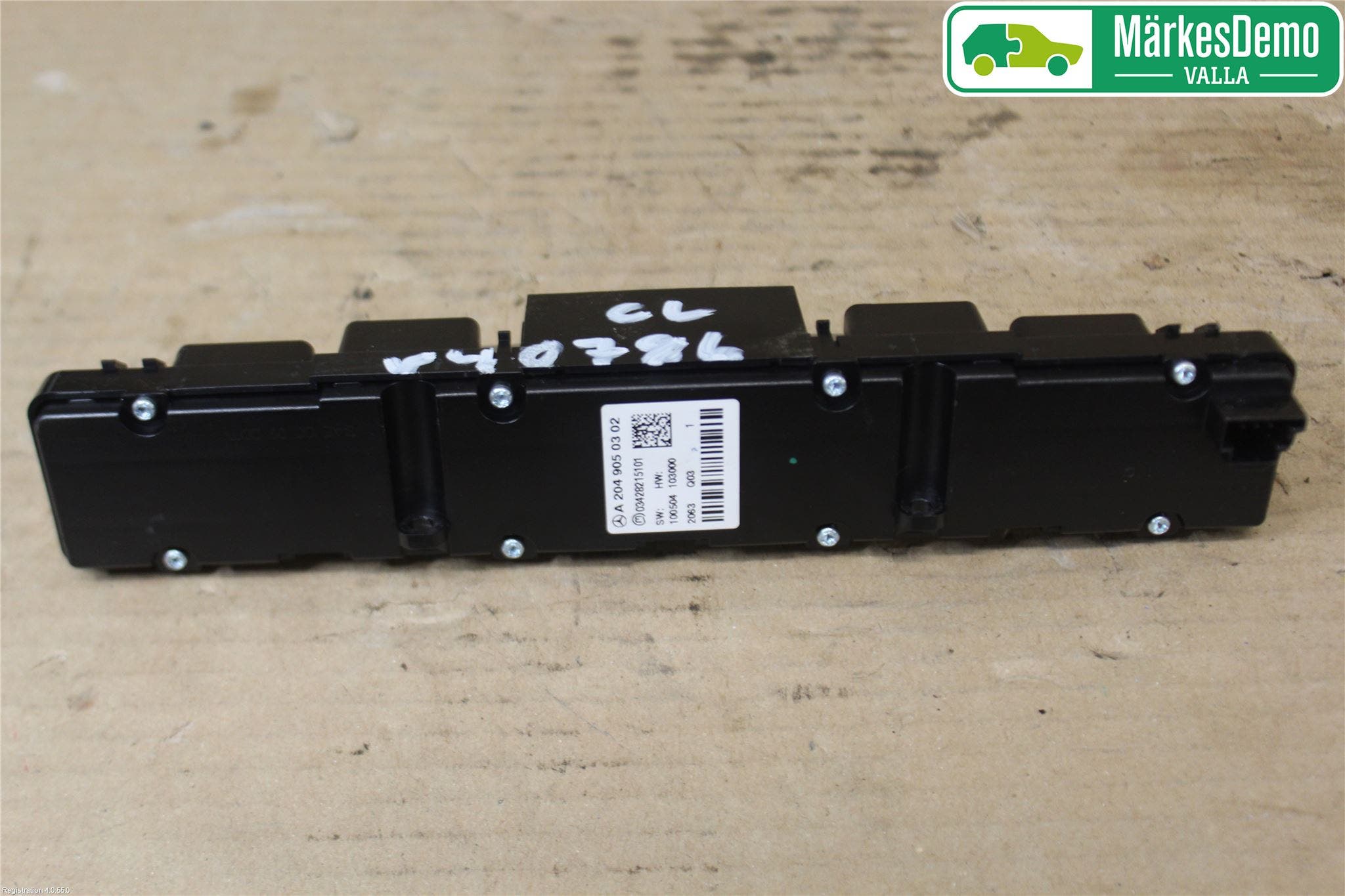 Mercedes-Benz MB C-KLASS (W204) 07-15 Strömställare Multifunktion