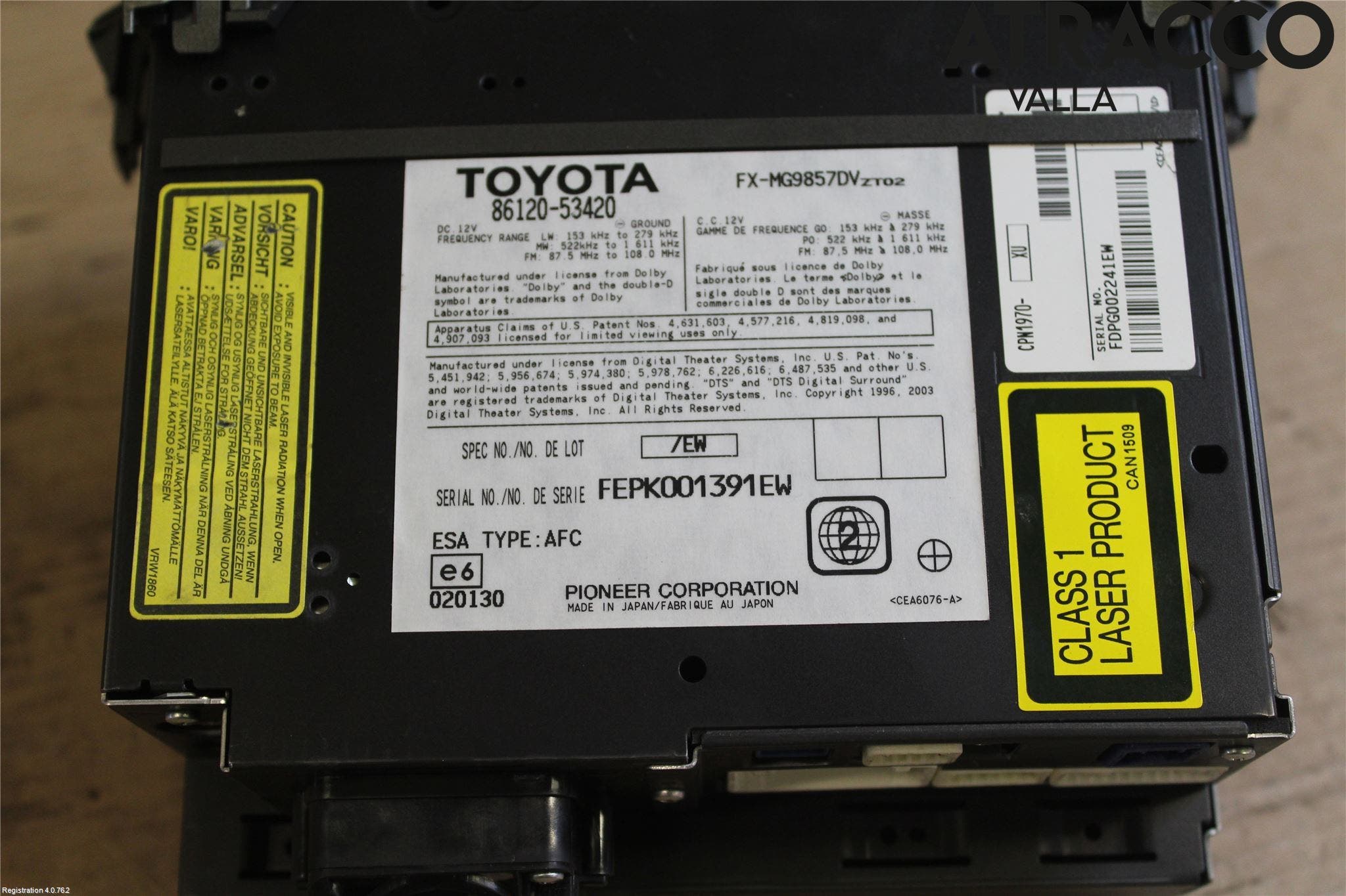 Lexus IS 220d/250/350 06-13 Cd Radio - Multimediapanel