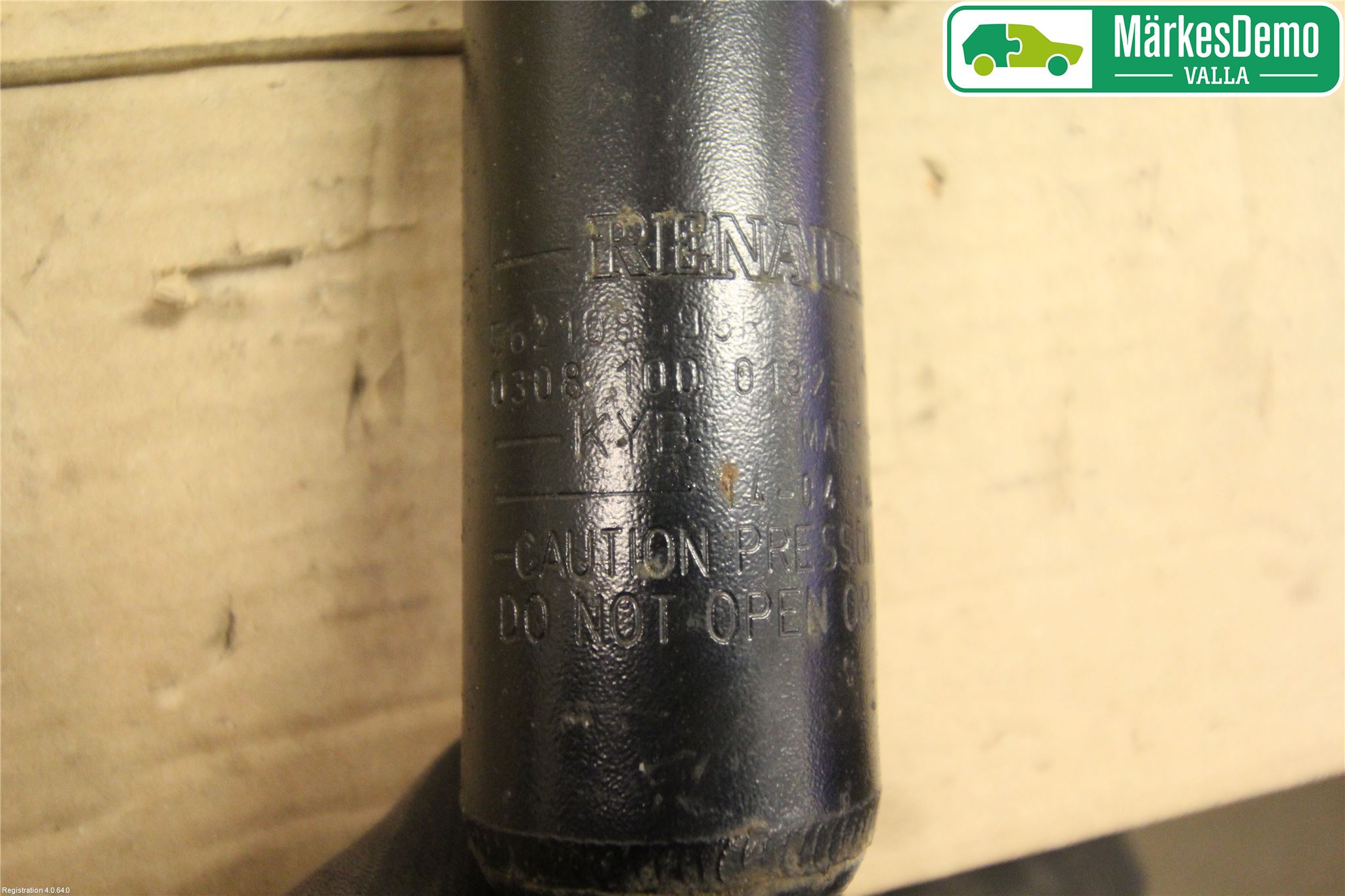 Renault MEGANE III 09-15 Stötdämpare Bak