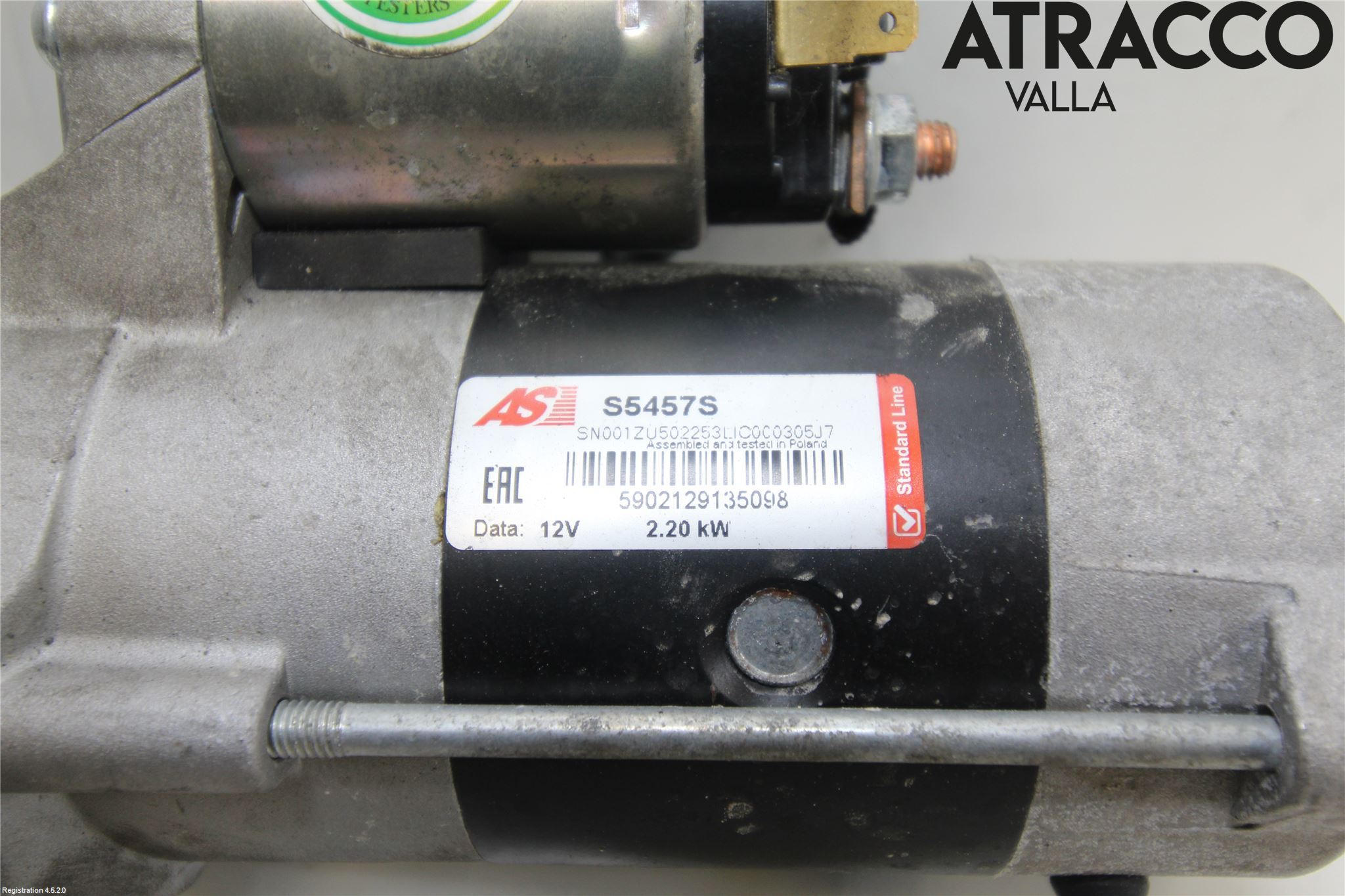 Subaru OUTBACK 10-15 Startmotor Diesel