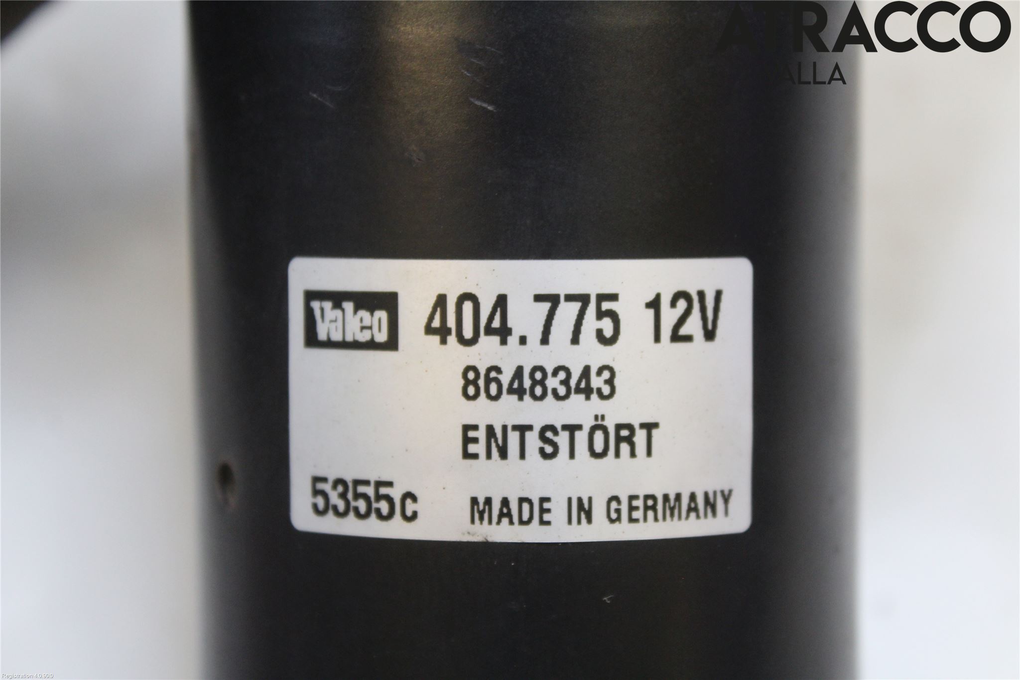 Volvo S60 05-10 Torkarmotor Vindruta