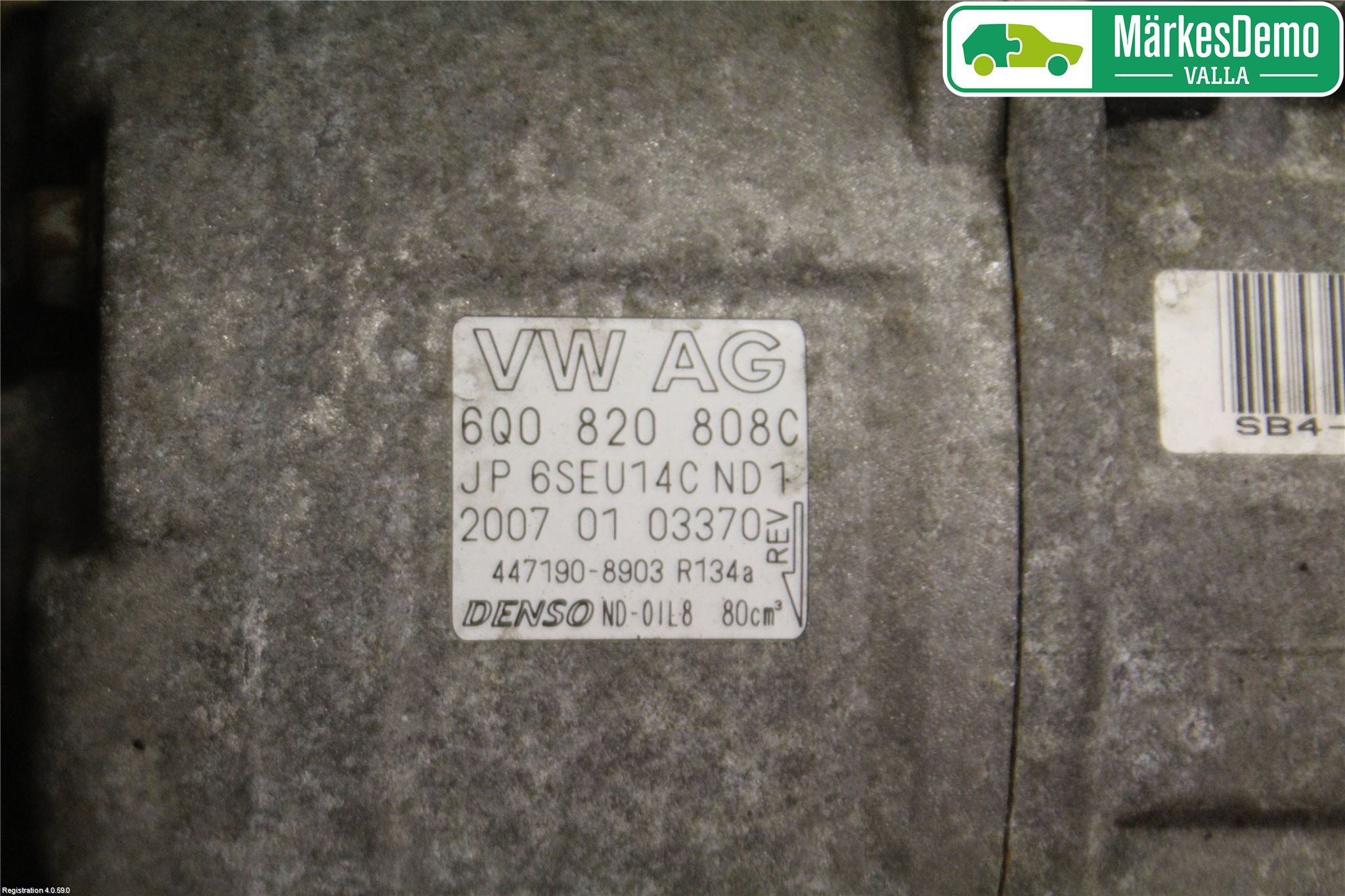 Volkswagen VW POLO 05-09 Ac Kompressor