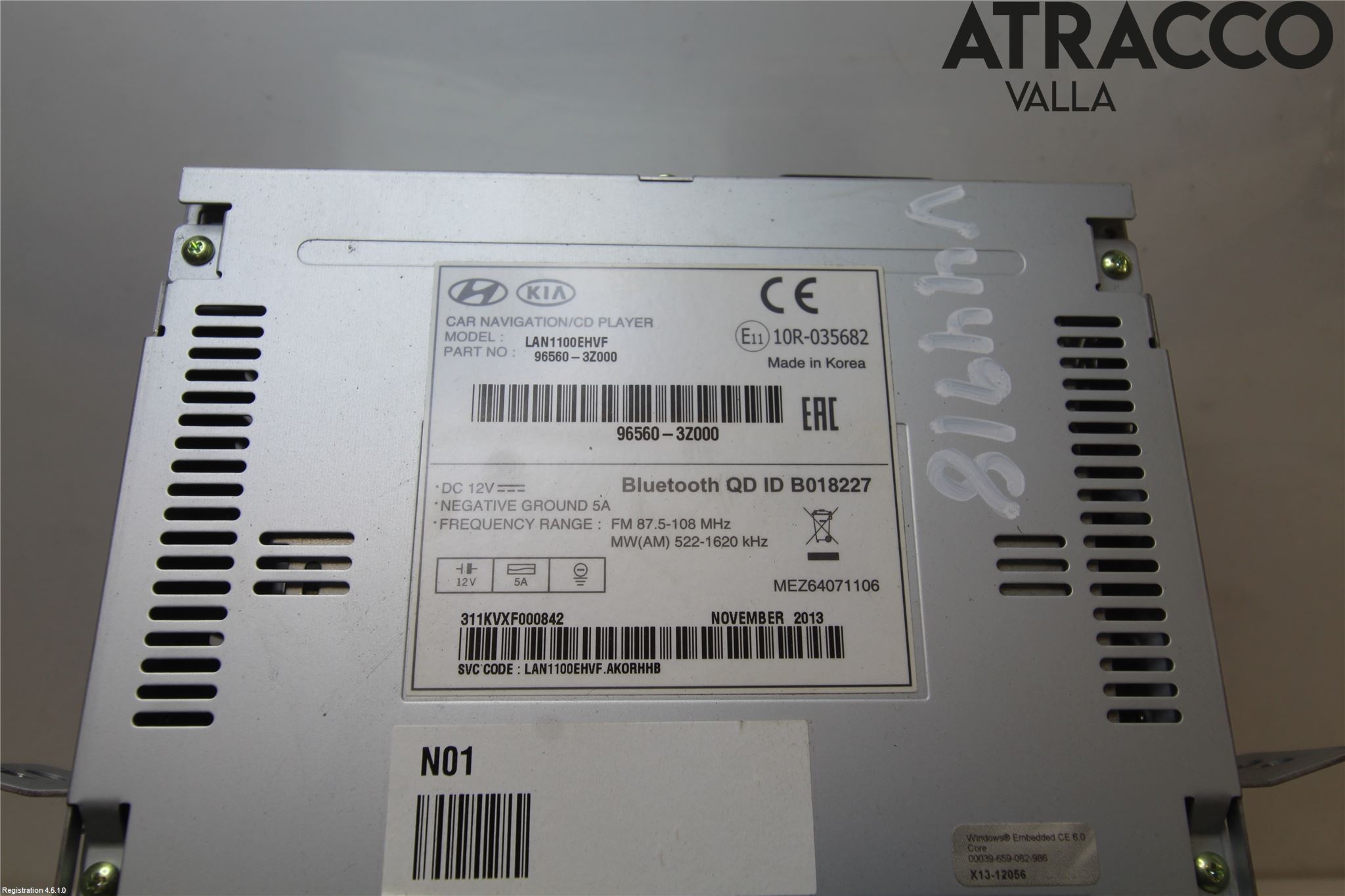 Hyundai i40 08-15 Cd Radio - Multimediapanel