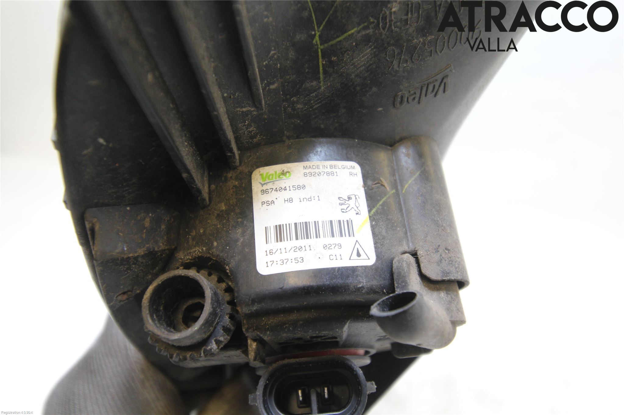 Peugeot 308 08-13 Dimljus-Varselljus Fram