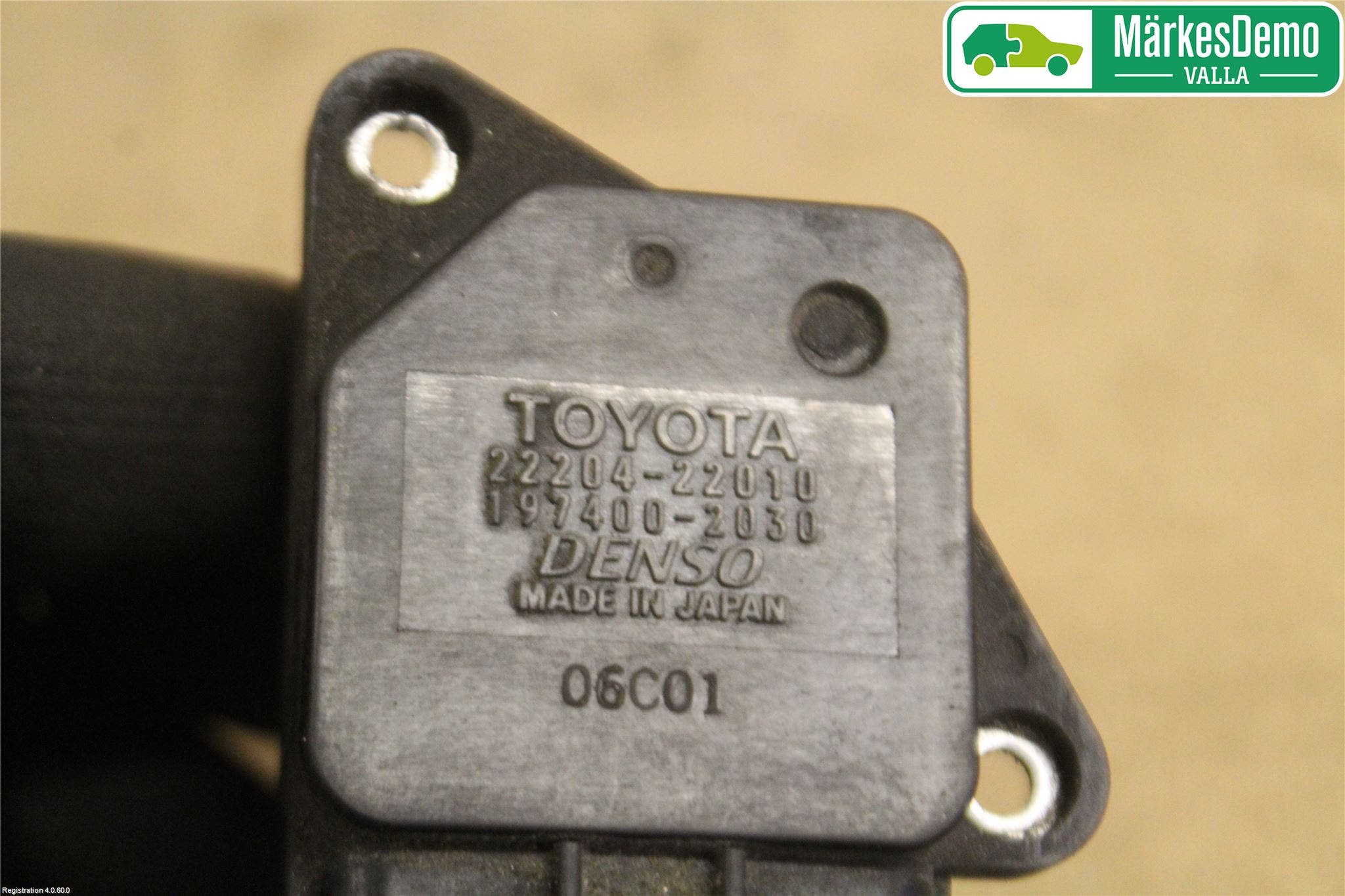 Toyota AVENSIS VERSO Injluftmassamätare