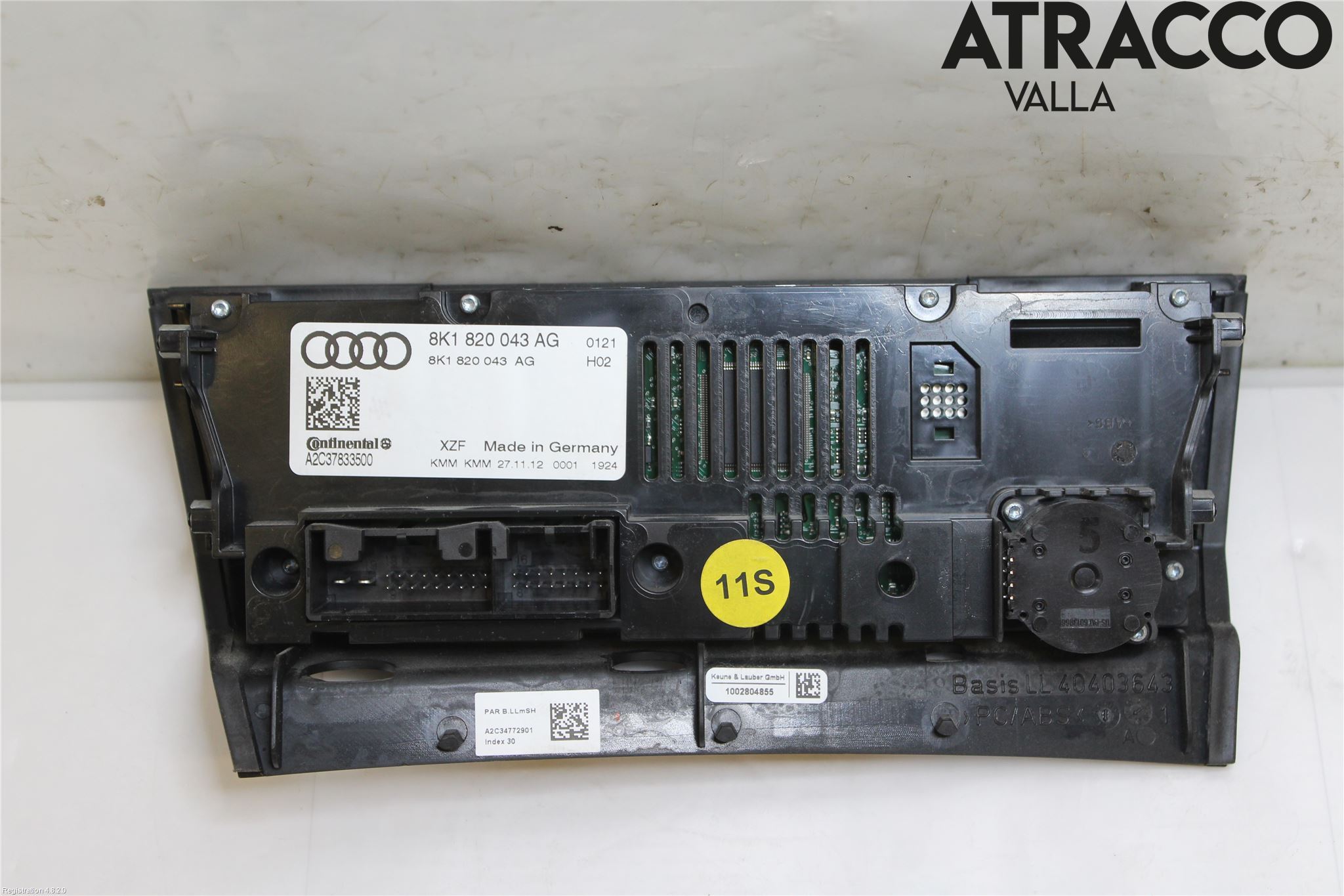 Audi A4 12-15 Ac Styrenhet Ac Manöveren