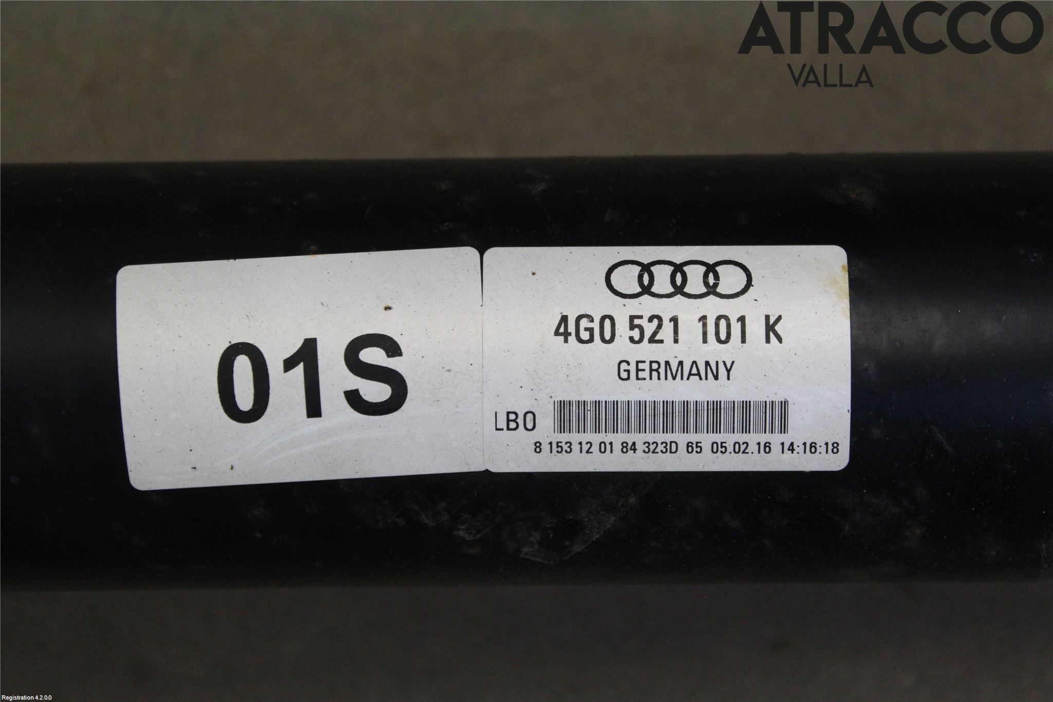 Audi A6/S6 4G 11-18 Mellanaxel Komp