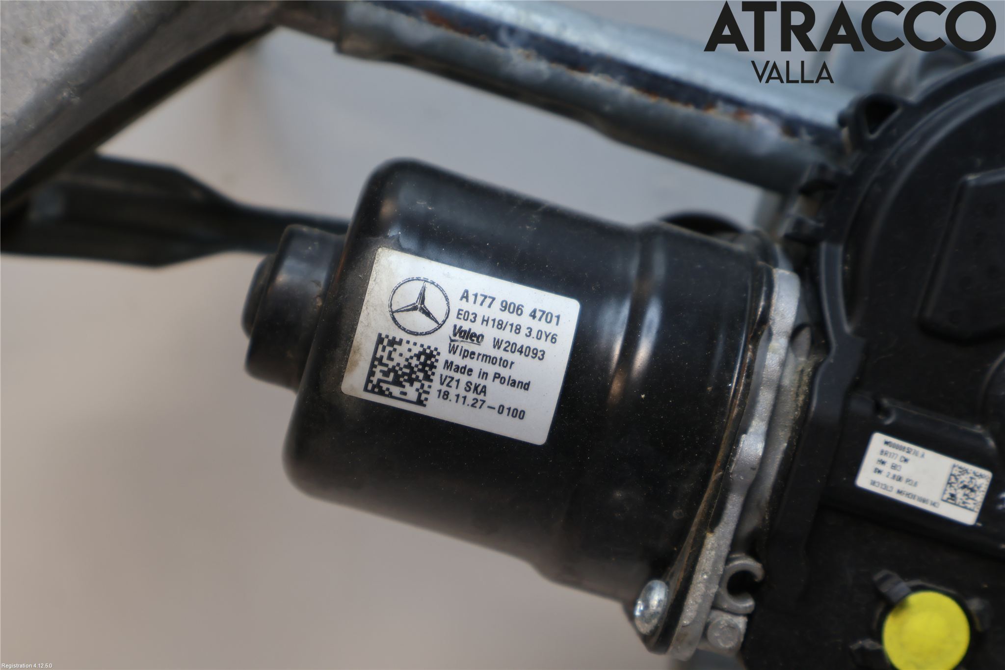 Mercedes-Benz MB A-KLASS (W177) 18- Torkarmekanism Vindruta