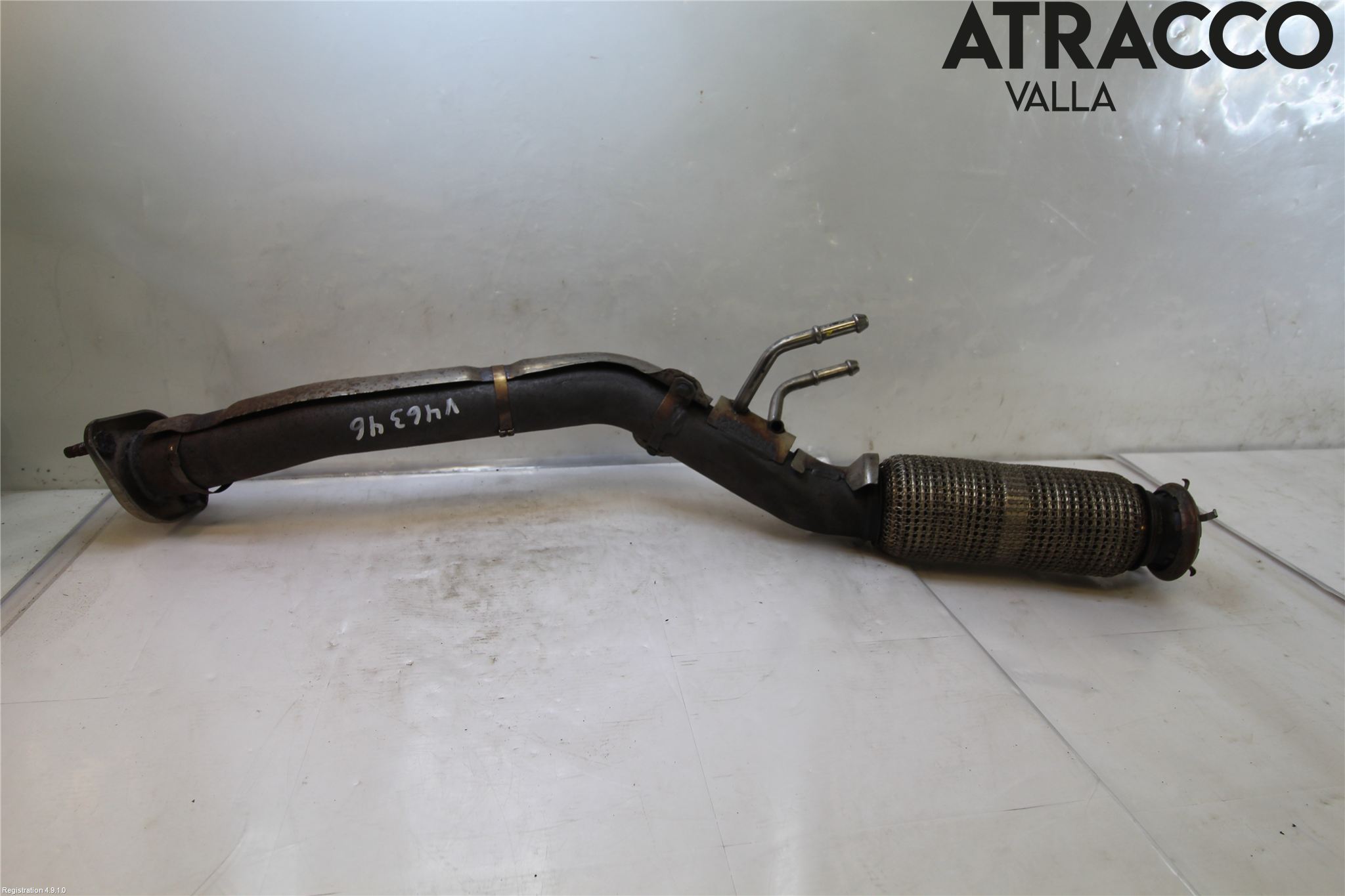 Nissan QASHQAI 17-21 Avgas Främre Rör