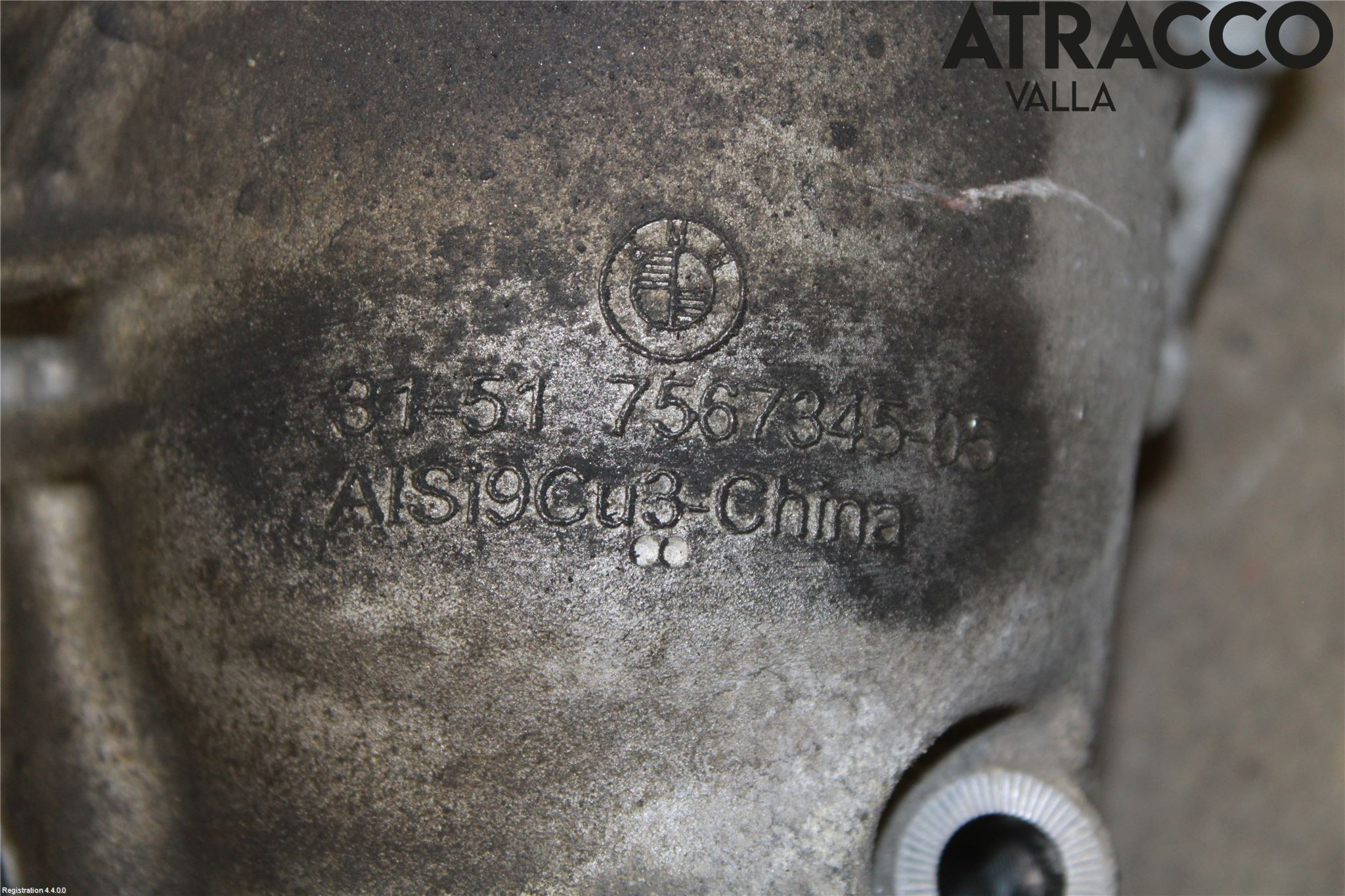 BMW 5 F10/F11/F18 09-17 Framvagn Diffrential