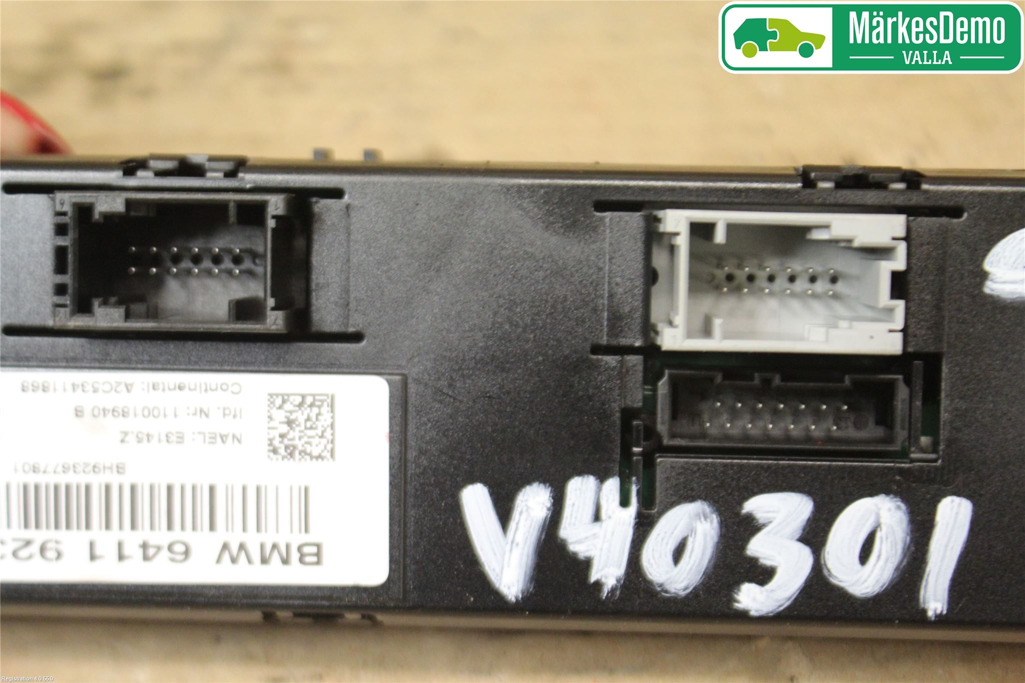 BMW X1 E84 10-15 Ac Styrenhet Ac Manöveren