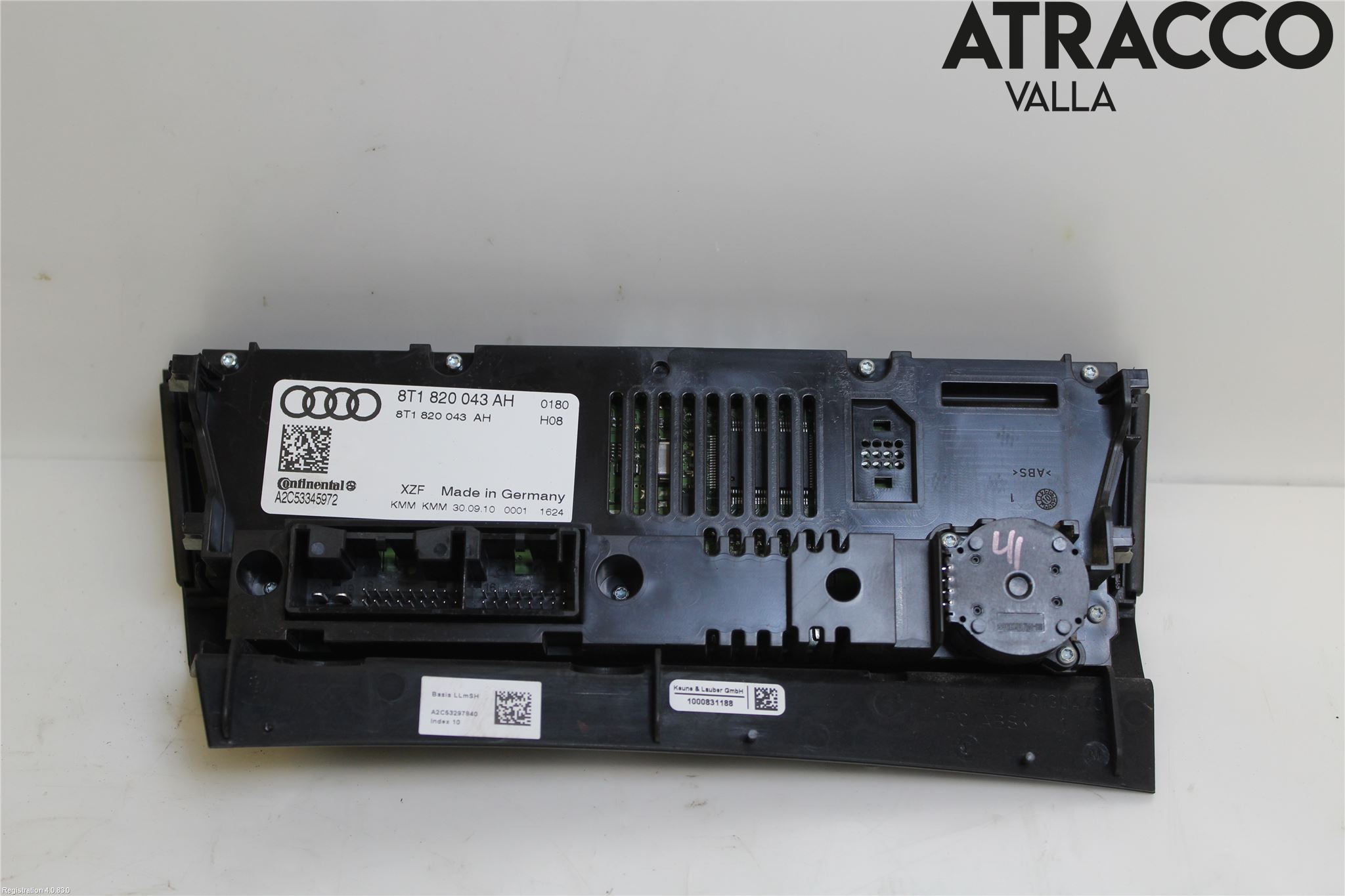 Audi A4/S4 08-11 Ac Styrenhet Ac Manöveren