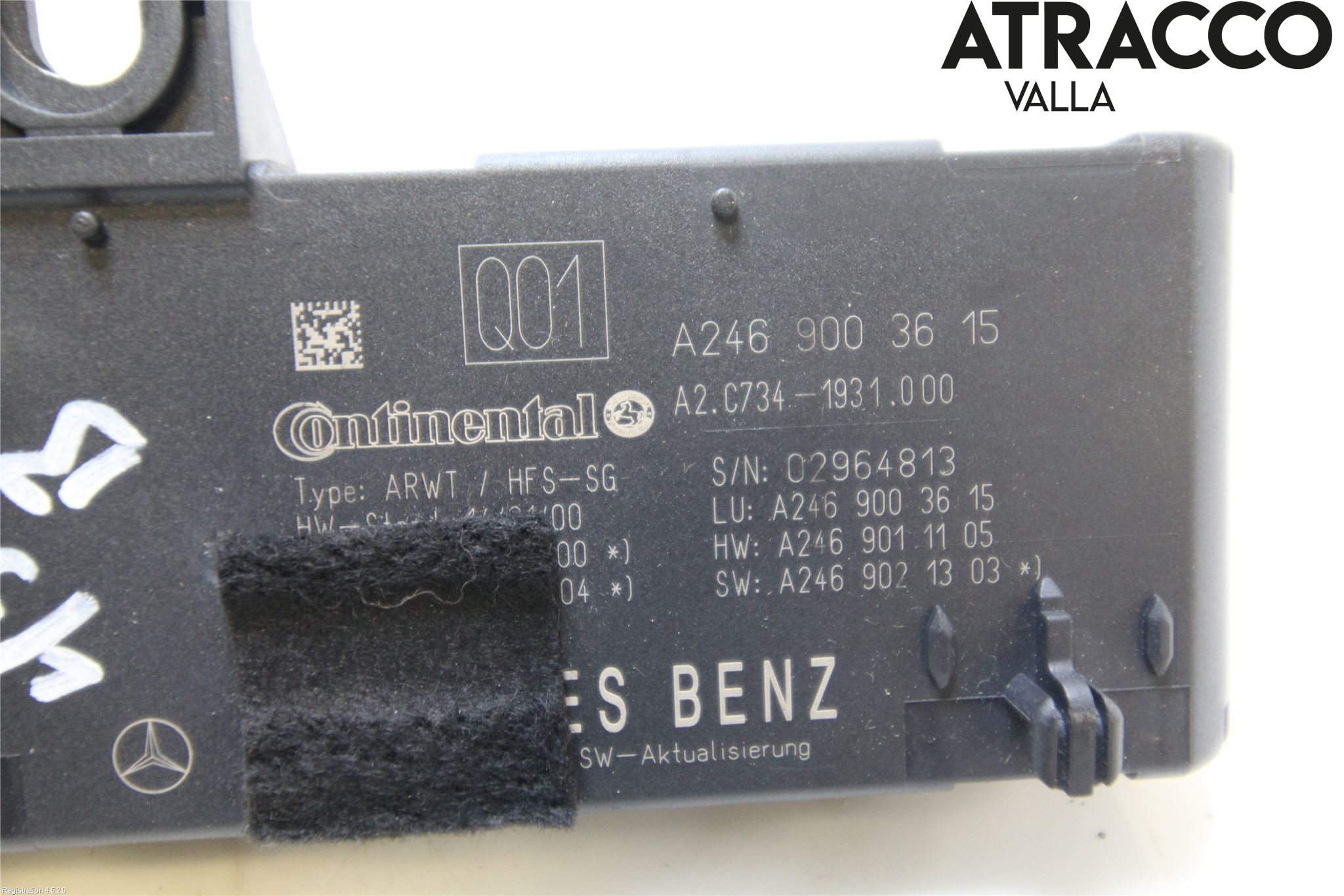 Mercedes-Benz MB CLA-KLASS (C117/X117) 13-19 Styrenhet Baklucka