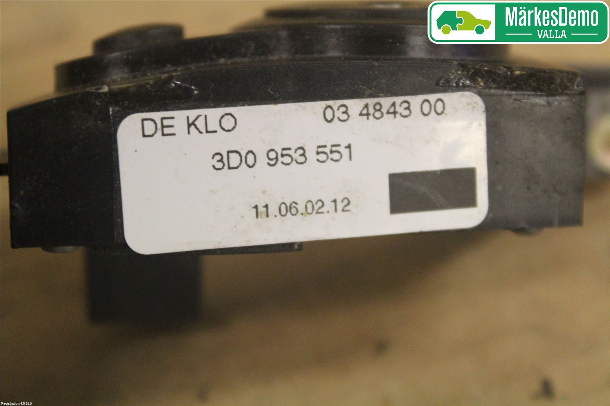 Volkswagen VW PHAETON Strömställare Övrigt