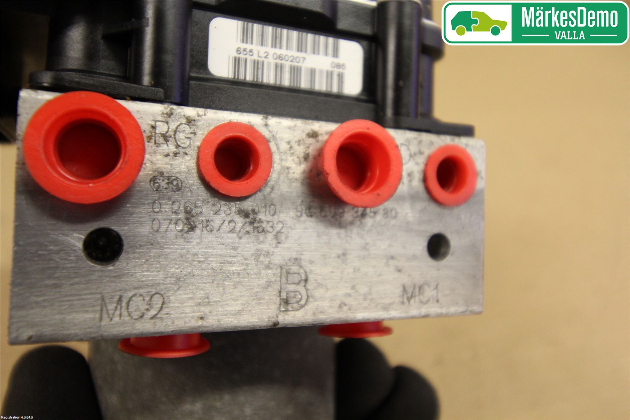 Citroen C4 GRAND PICASSO 07-13 Abs Hydraulaggregat