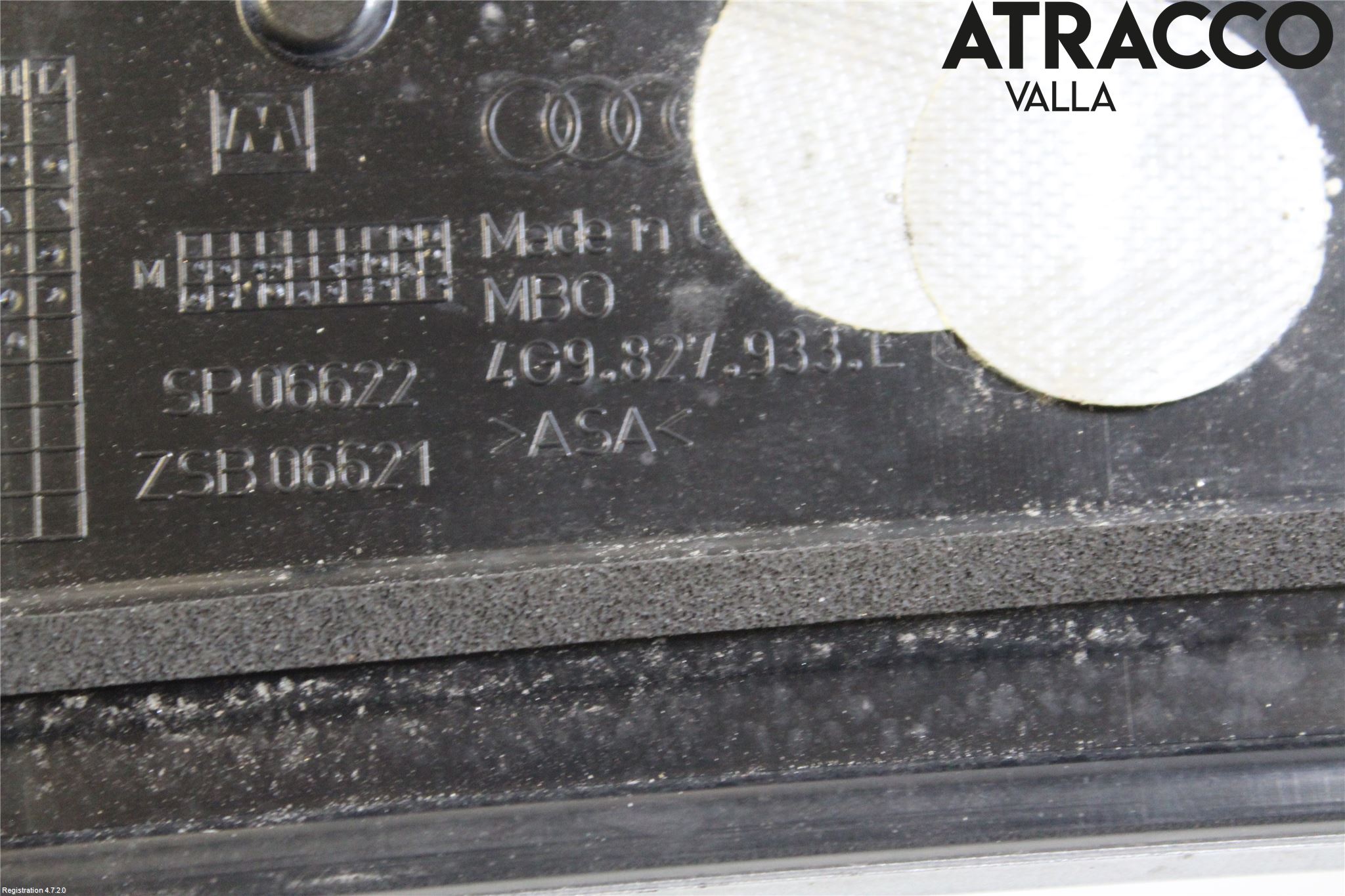 Audi A6 ALLROAD 12-18 Spoiler Baklucka