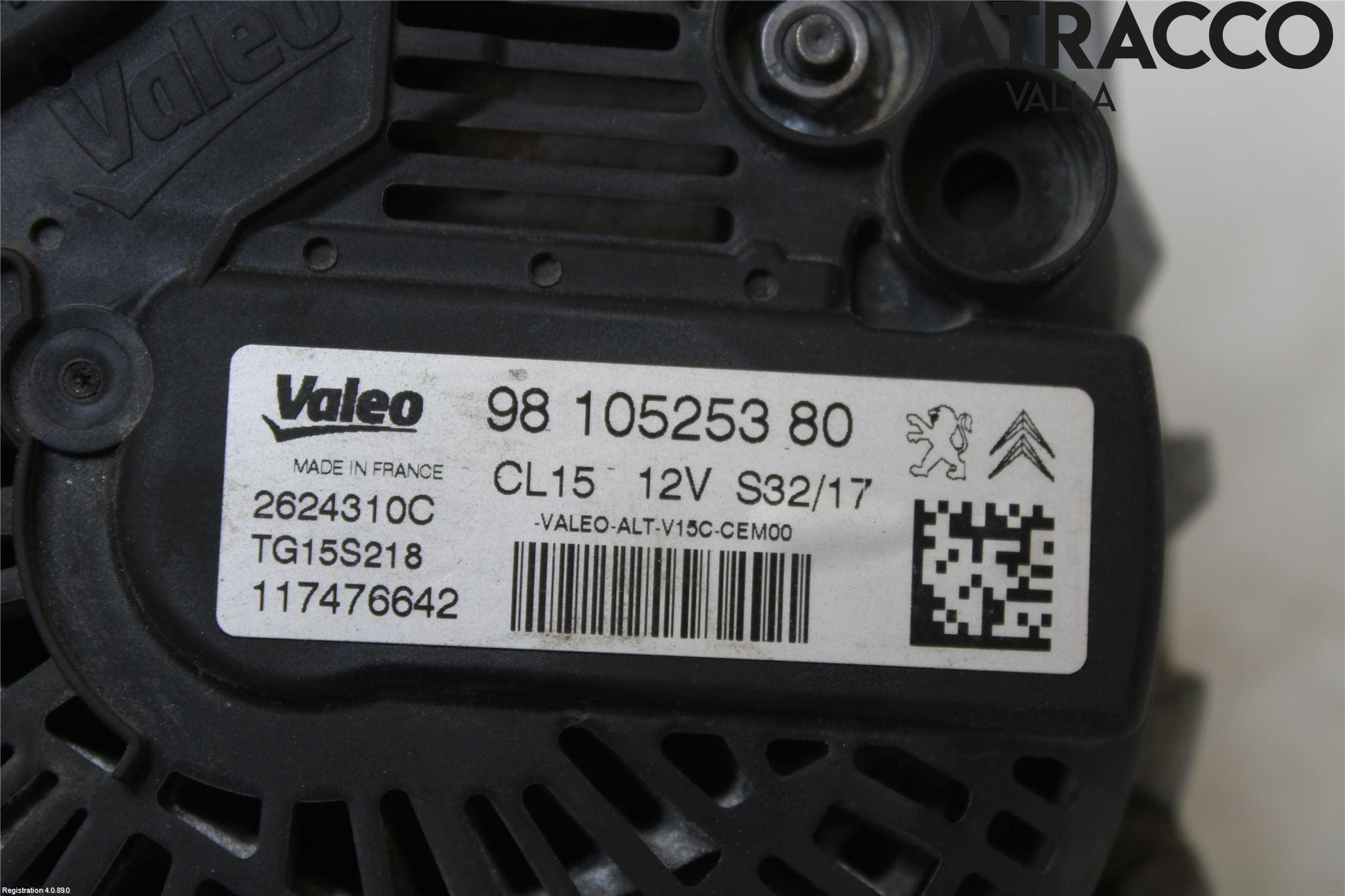 Peugeot PEUGOT 208 16-19 Generator