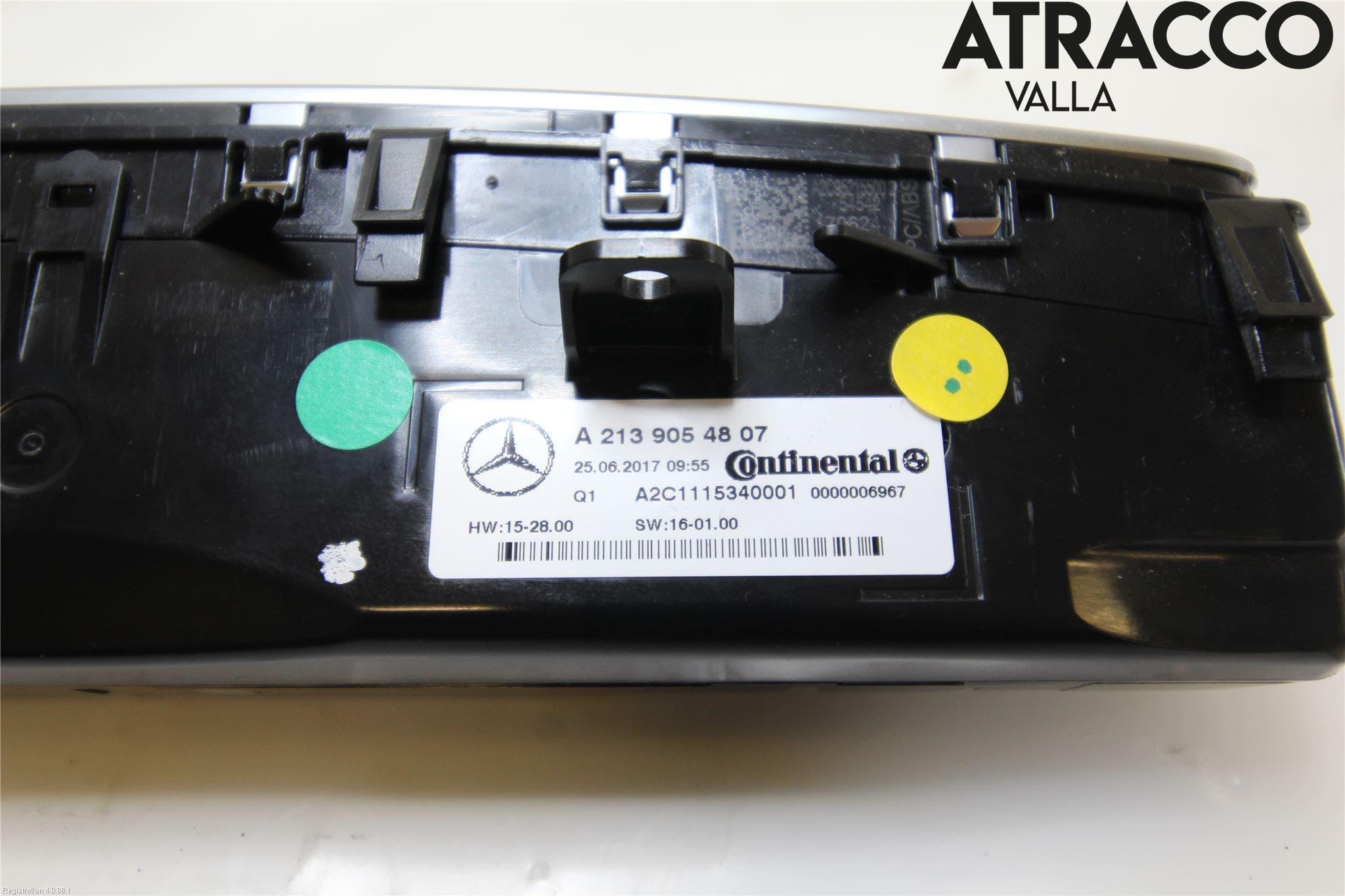 Mercedes-Benz MB E-KLASS (W213) 16-23 Ac Styrenhet Ac Manöveren