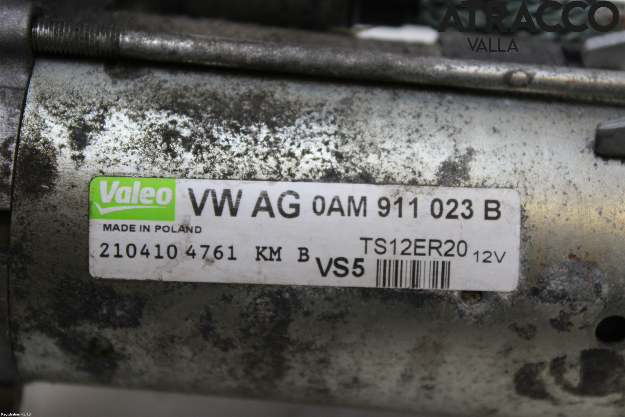 Volkswagen VW POLO 10-17 Startmotor