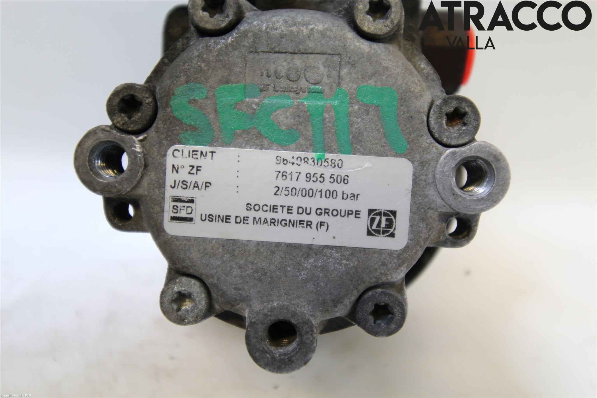 Peugeot 407 Styrservopump