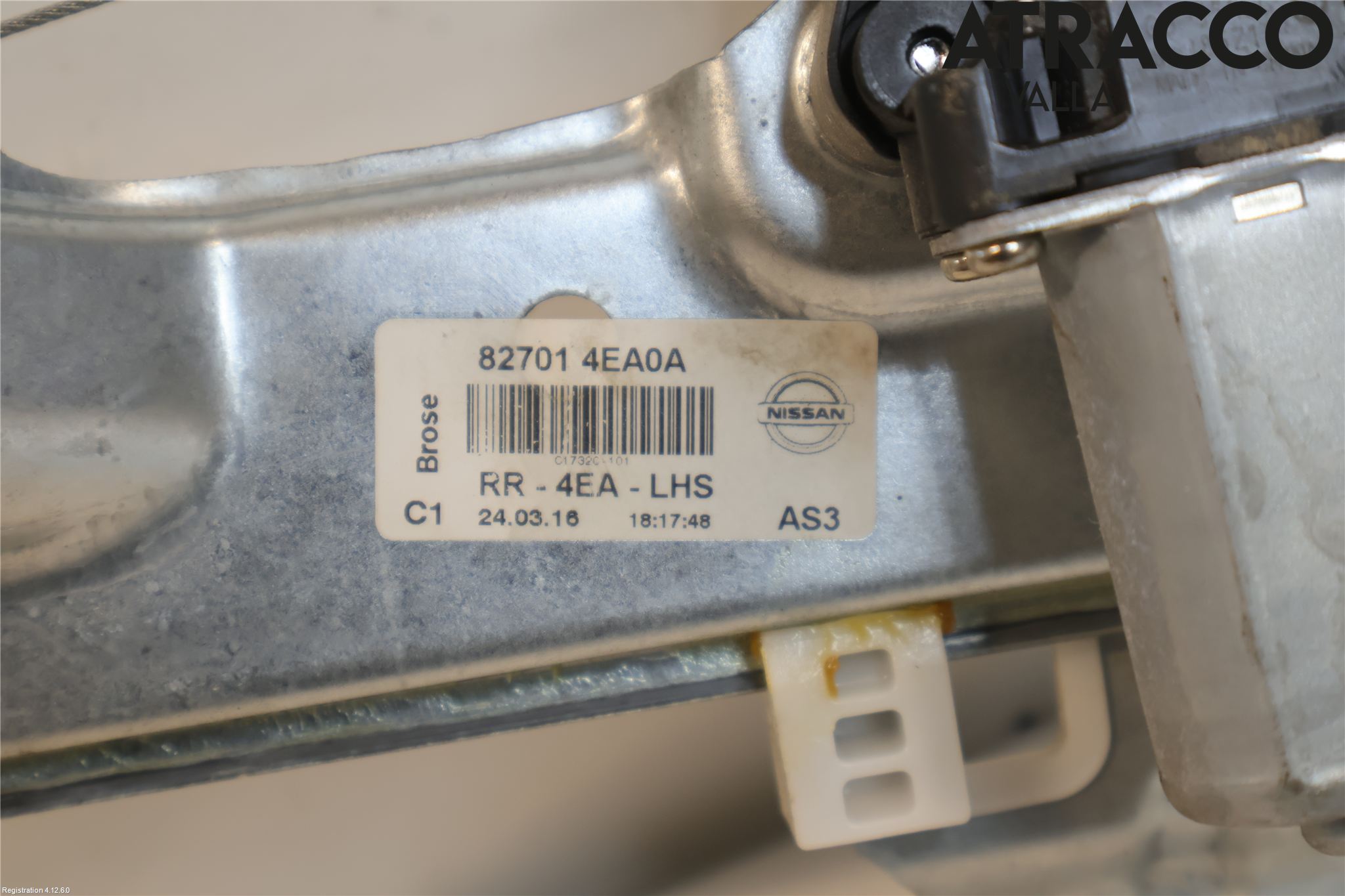 Nissan QASHQAI 14-17 Fönsterhiss El Kompl