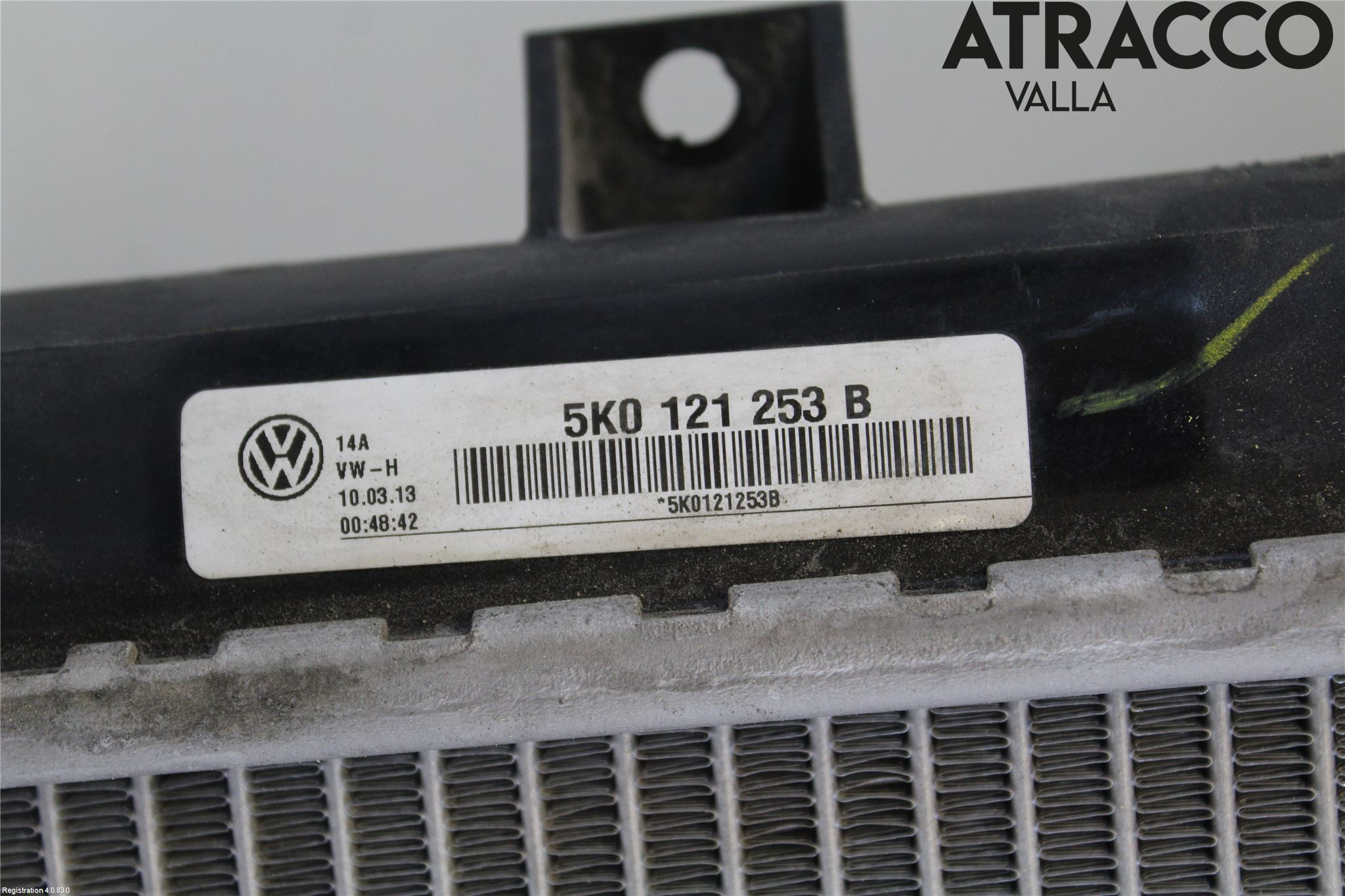 Volkswagen VW PASSAT 11-14 Kylare Man