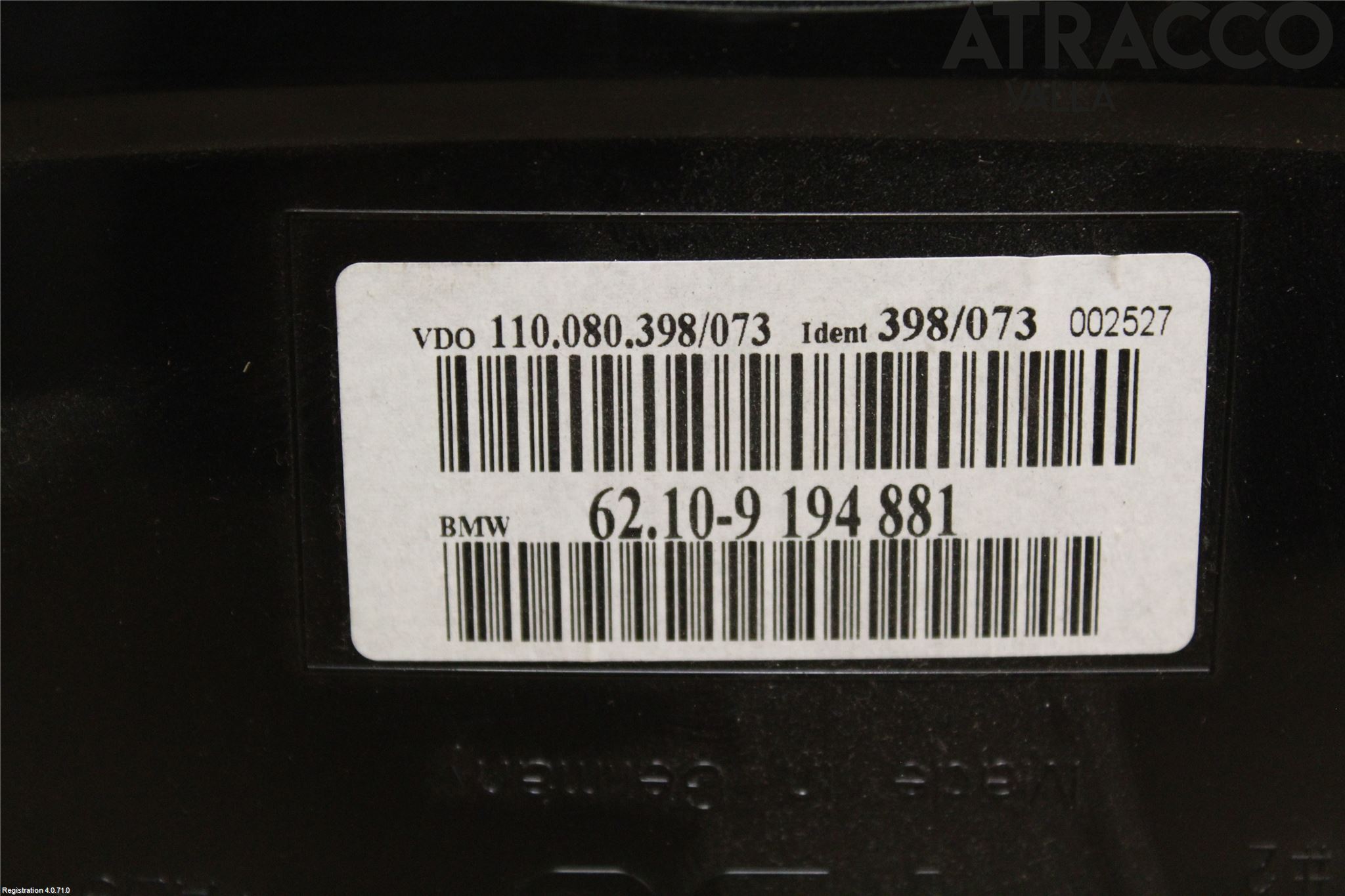 BMW 5 E60/61 Sed/Tou 02-10 Instrument Komb