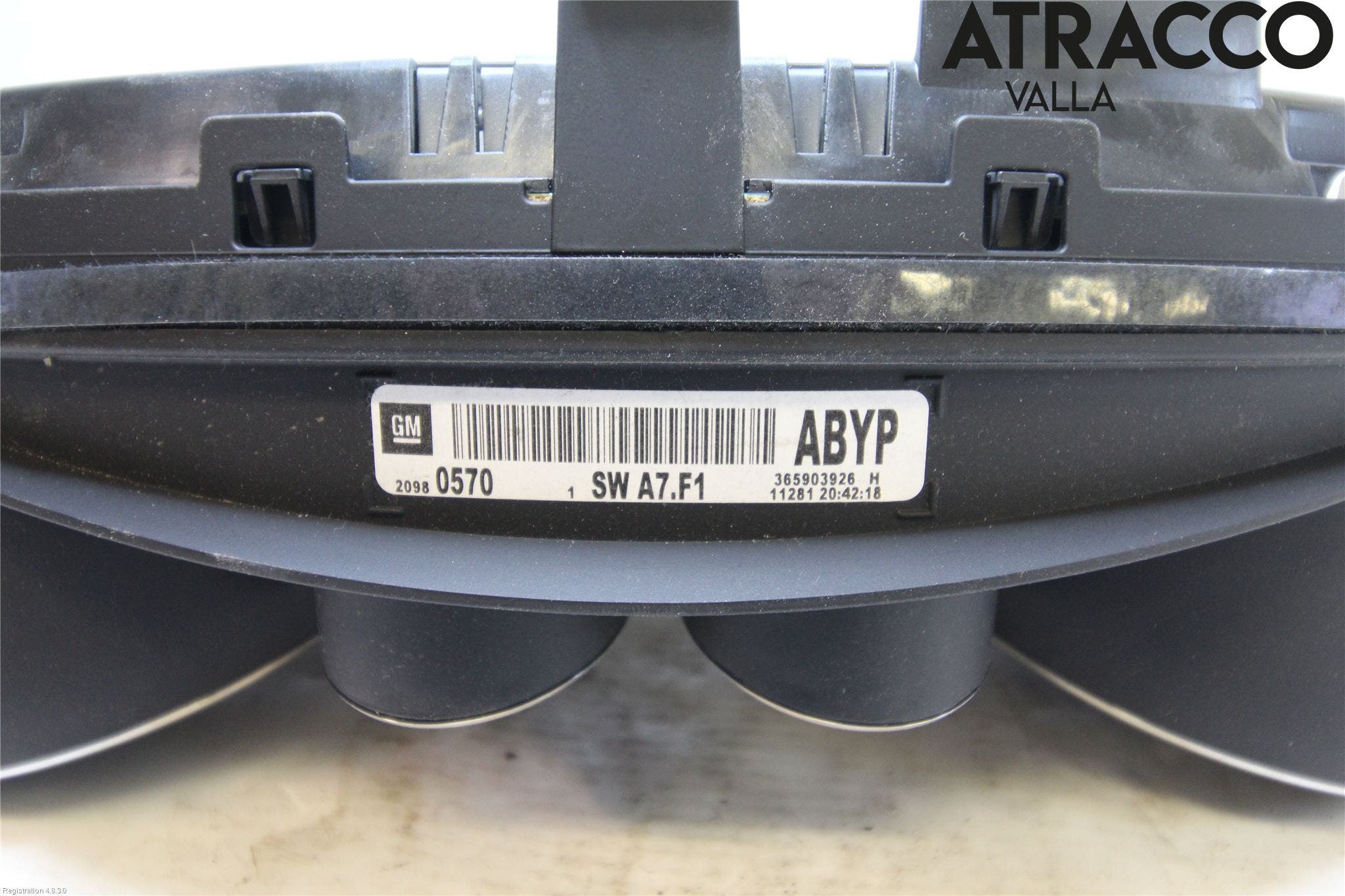 Opel INSIGNIA 09-16 Instrument Komb