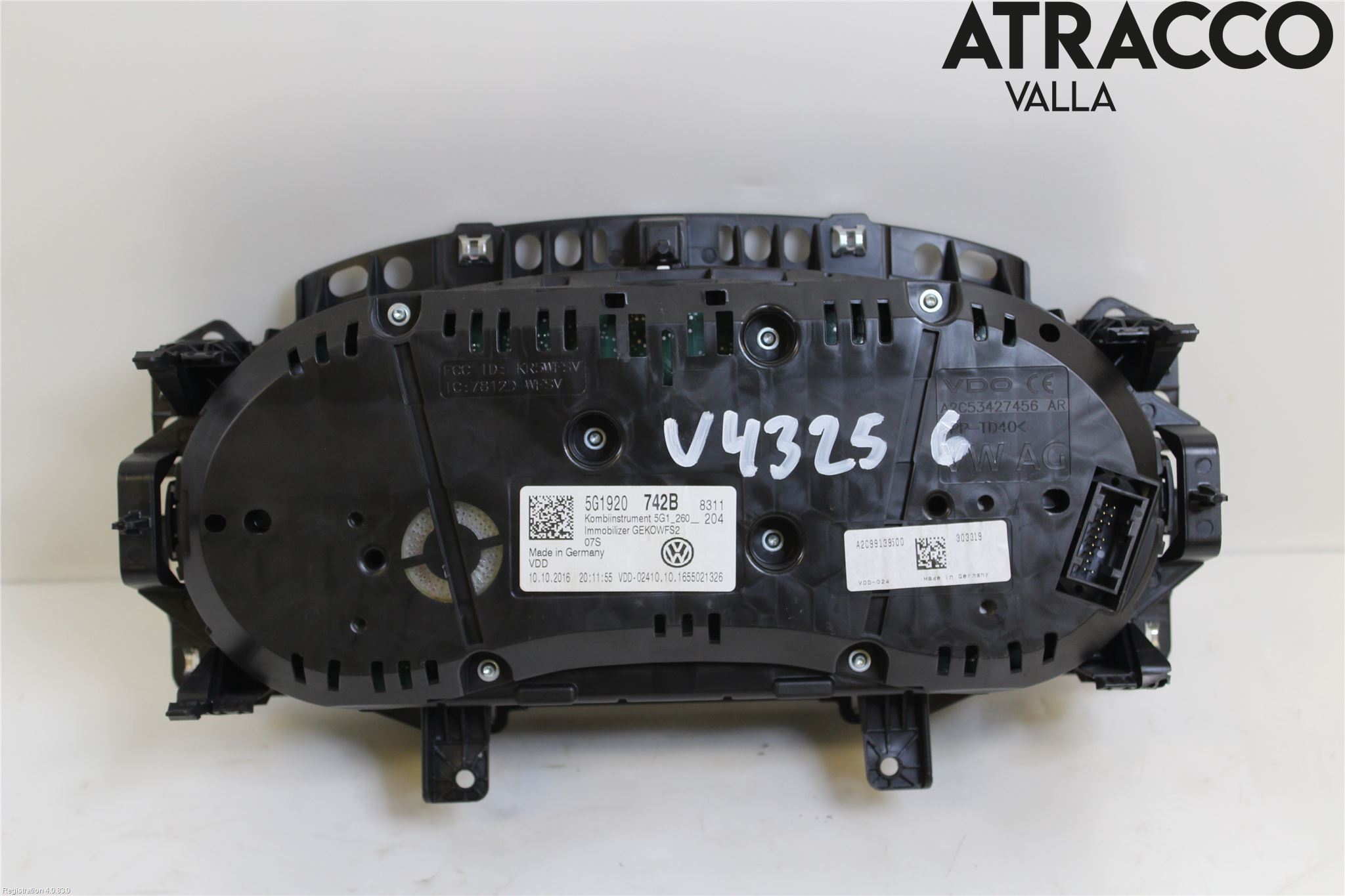 Volkswagen VW GOLF / E-GOLF VII 13-20 Instrument Komb