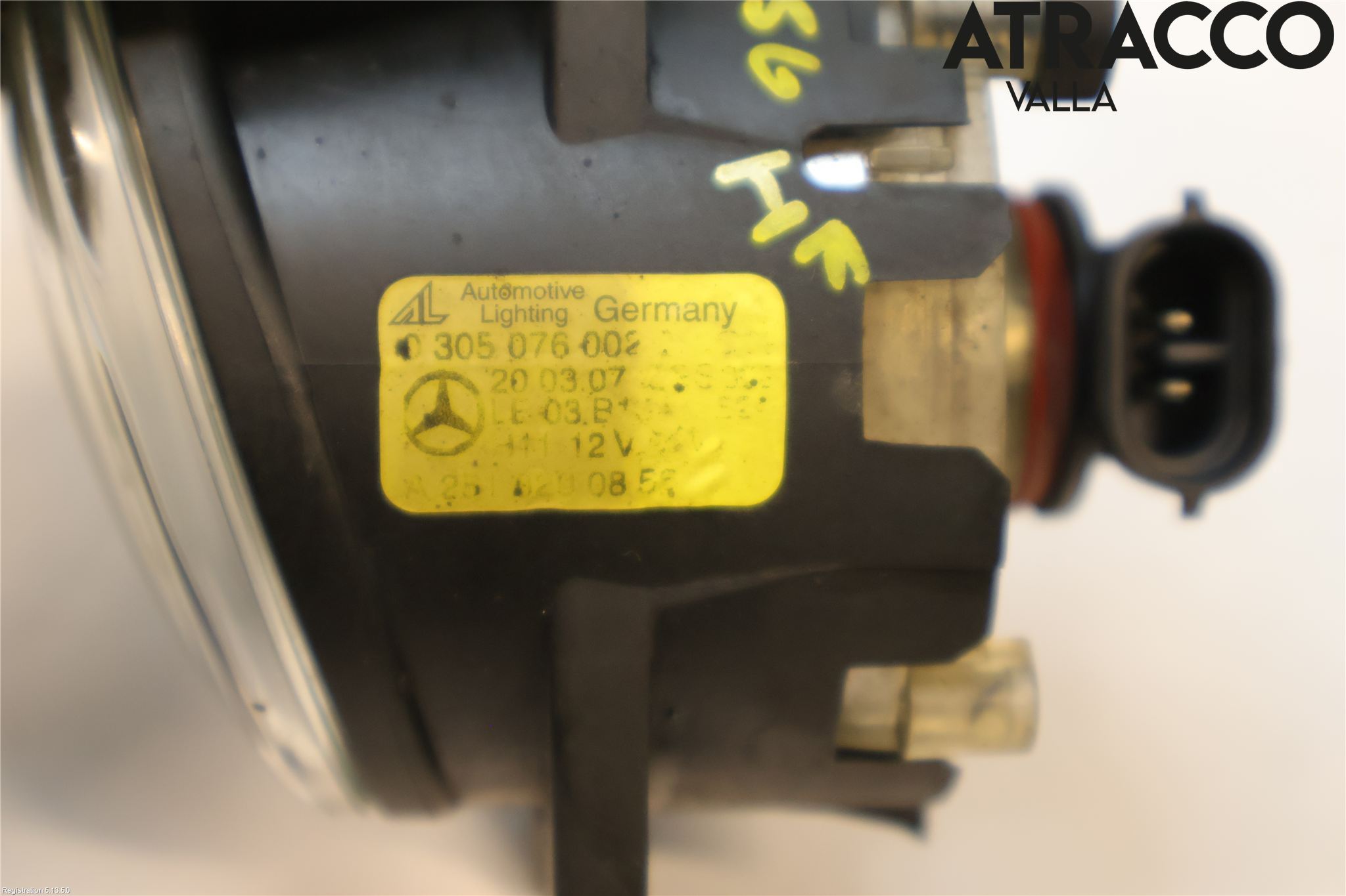 Mercedes-Benz MB C-KLASS (W204) 07-15 Dimljus-Varselljus Fram