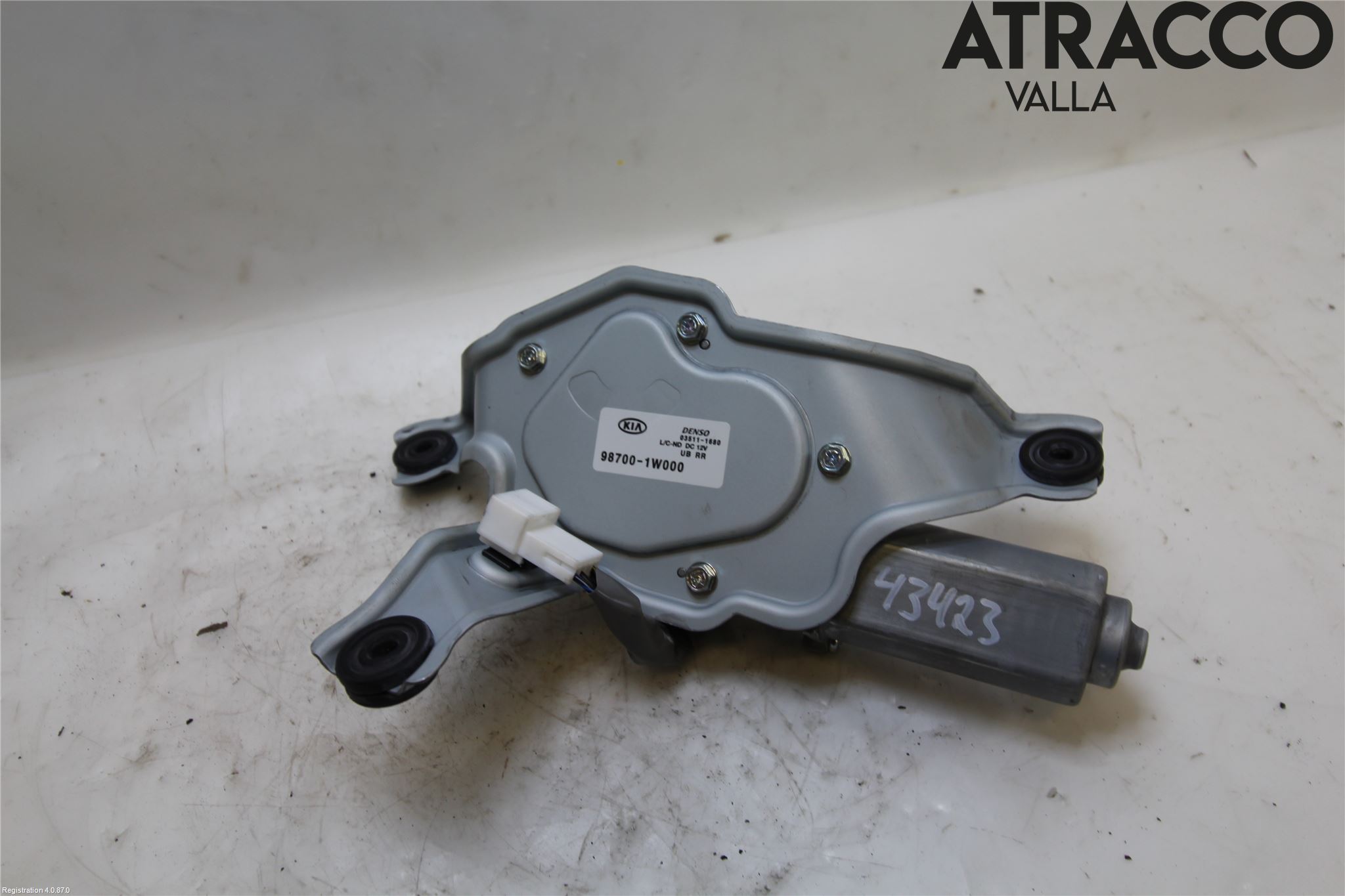 Kia RIO 12-16 Torkarmotor Baklucka