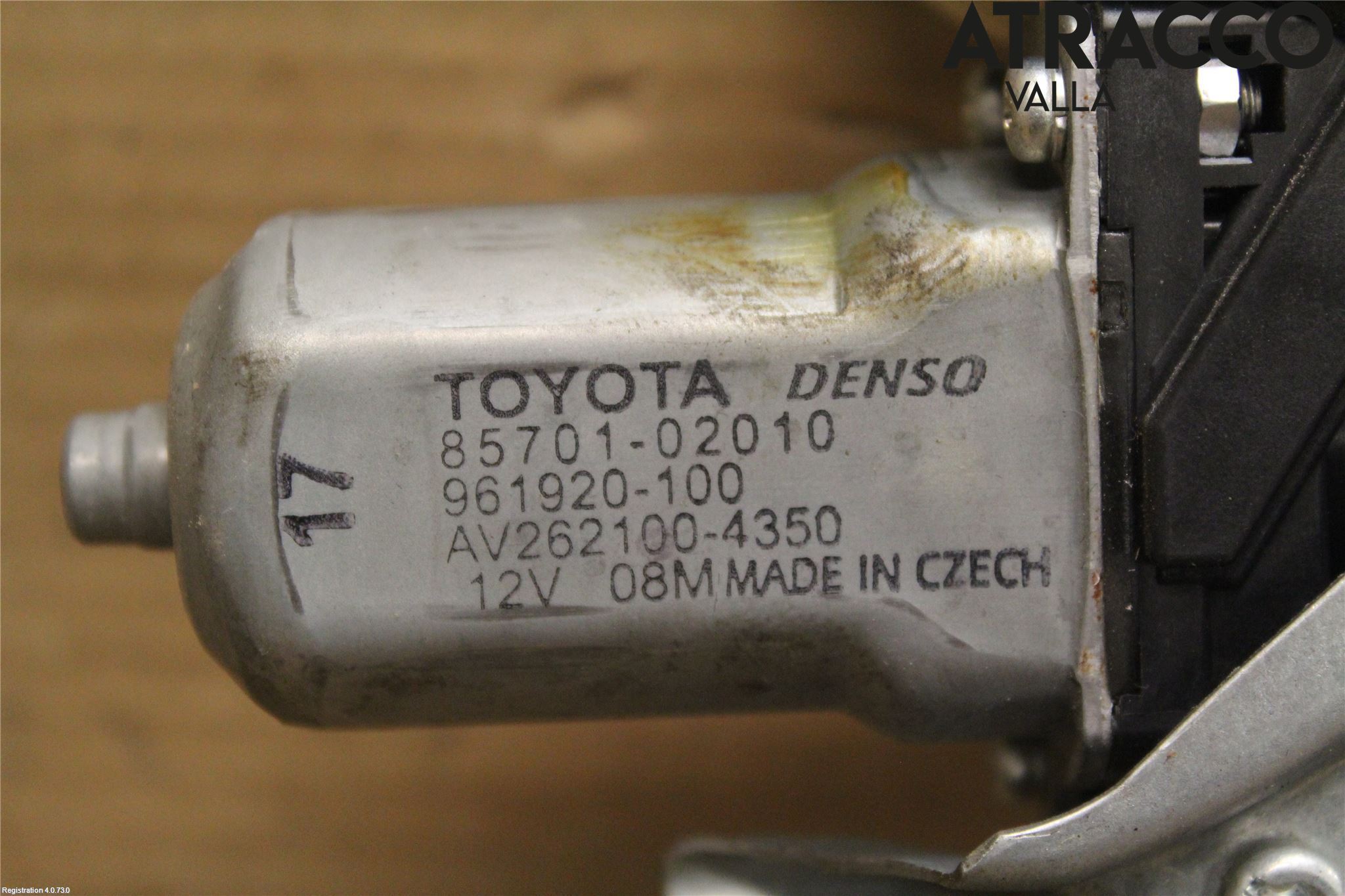 Toyota AVENSIS 09-15 Fönsterhiss El Kompl