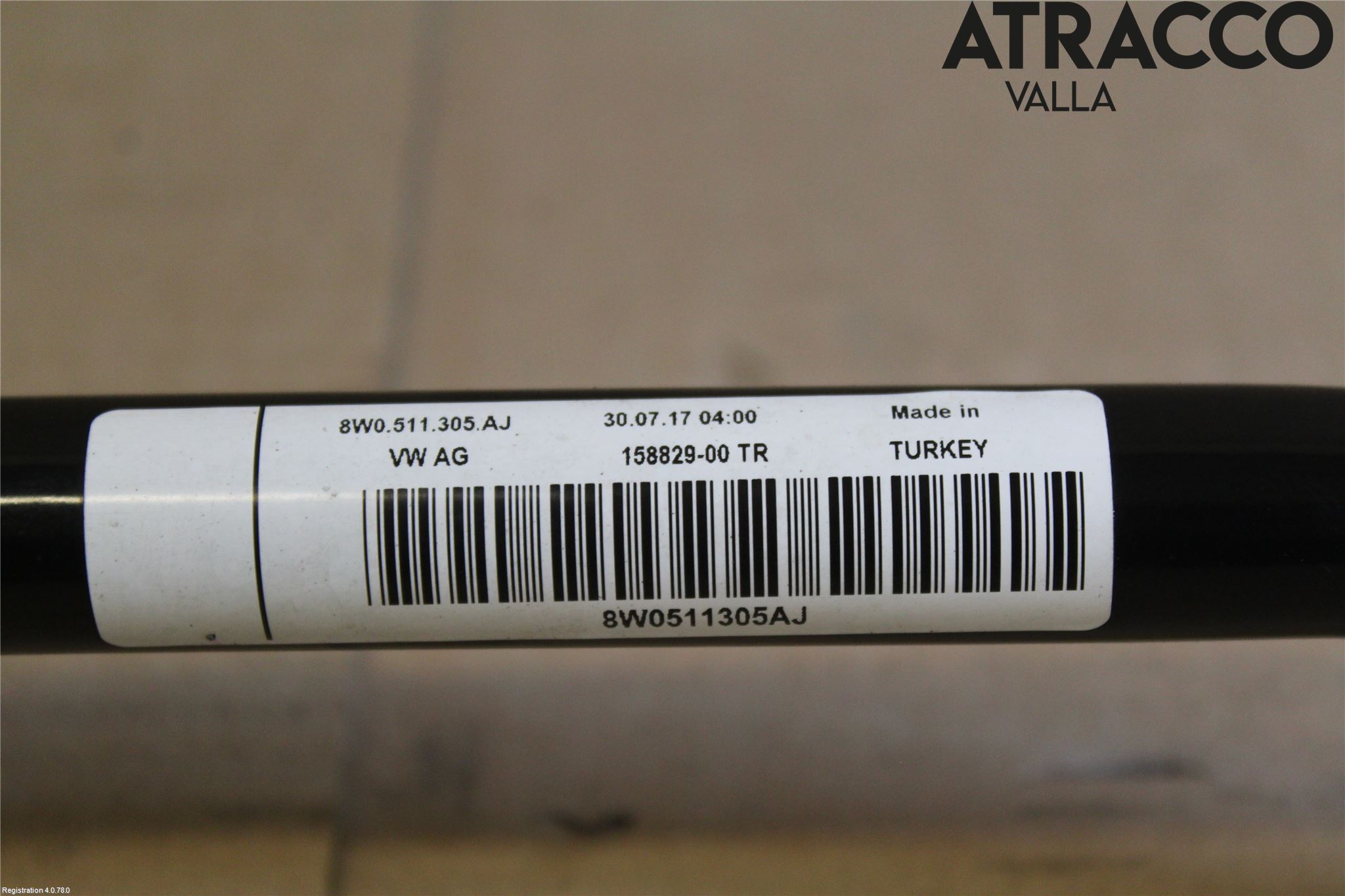 Audi A4/S4 B9 16-19 Krängningshämmare Bak