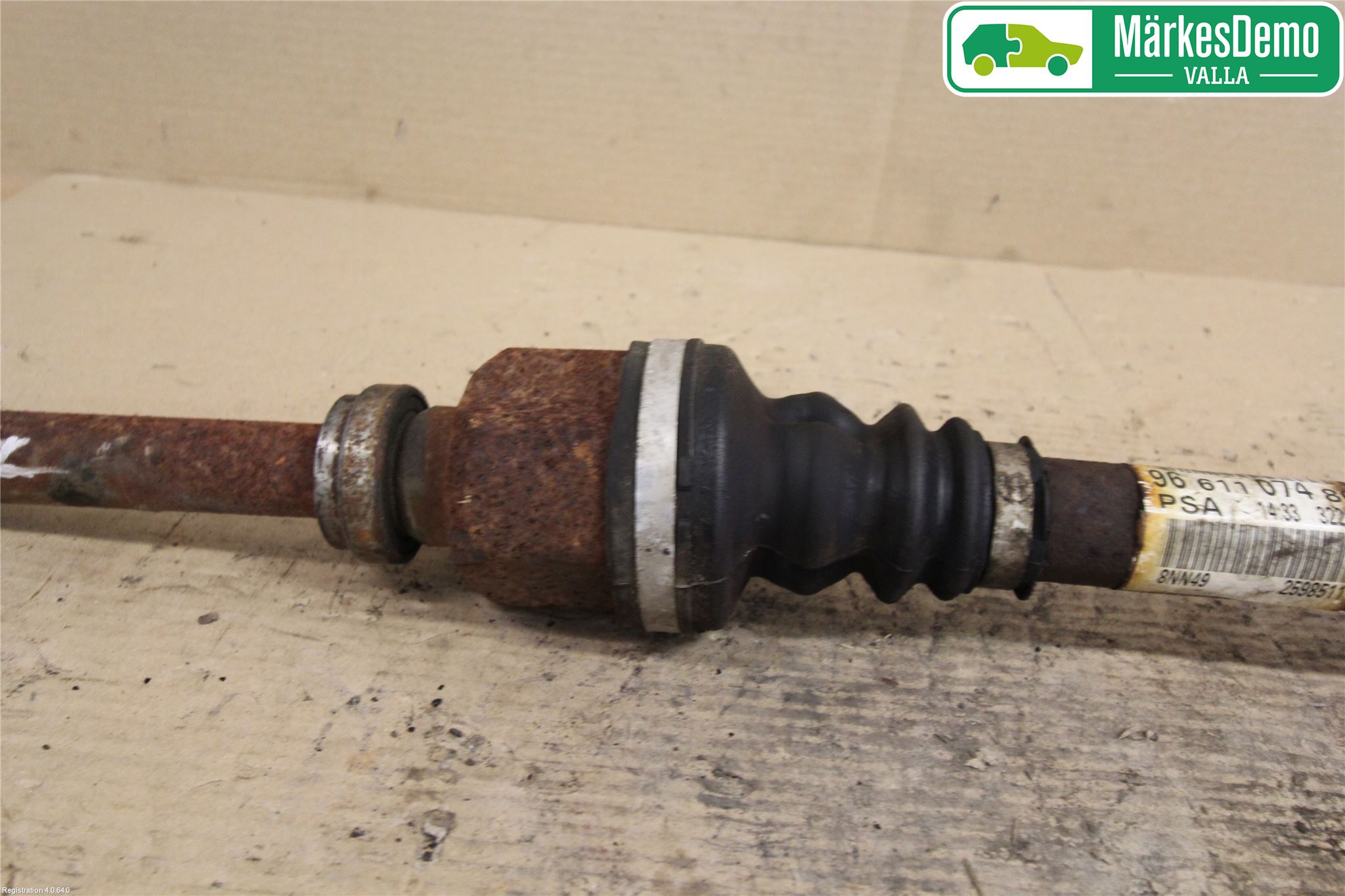 Peugeot 308 08-13 Drivaxel Fram Höger