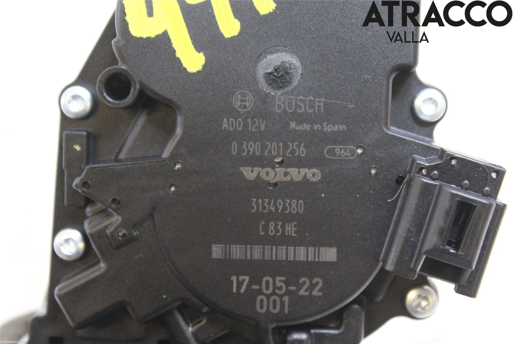 Volvo V90 17->> Torkarmotor Baklucka