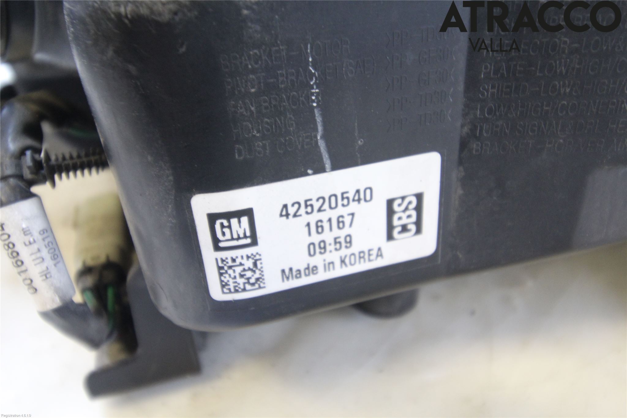Opel MOKKA 13-20 Strålkastare Vänster