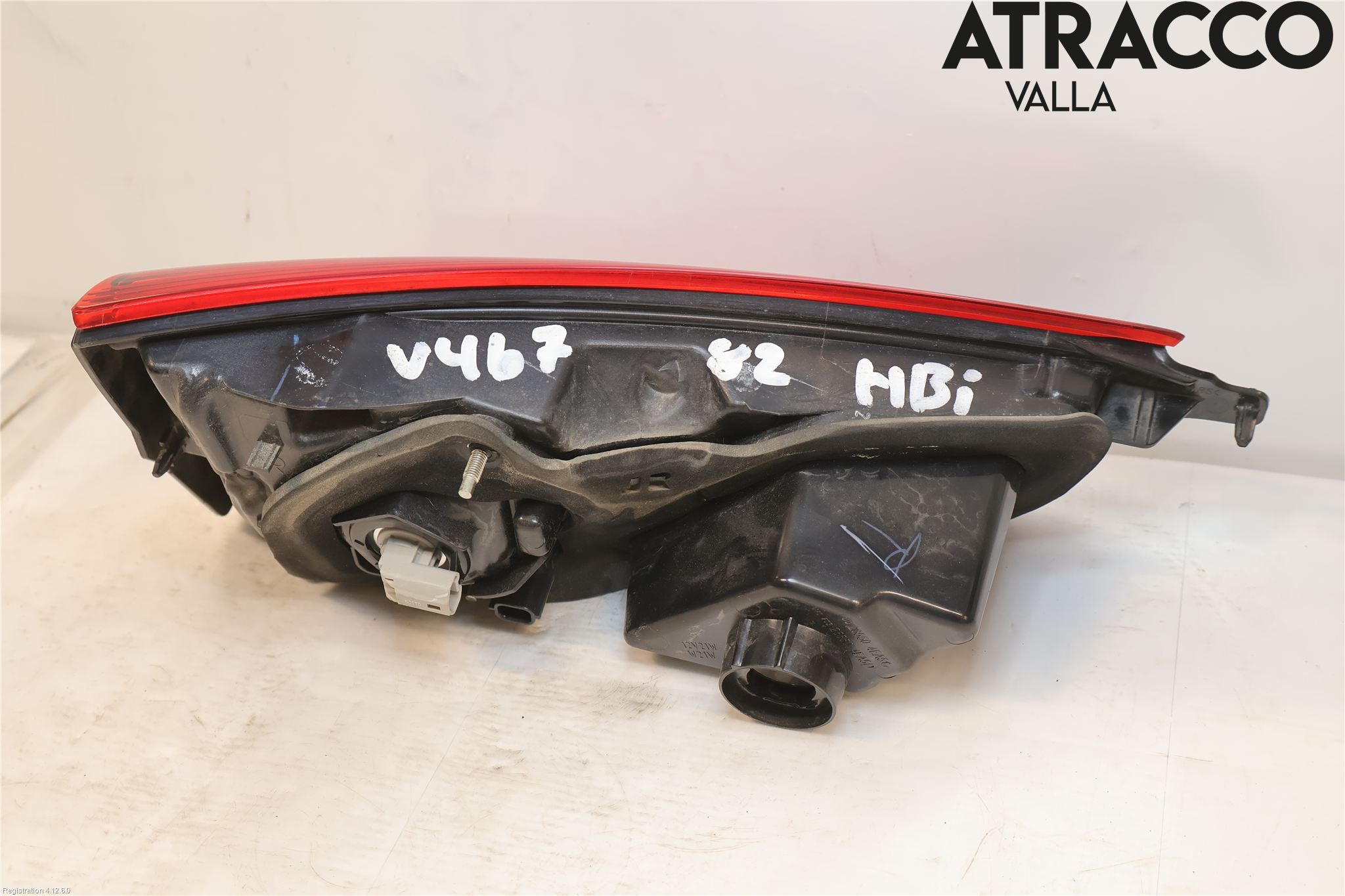 Nissan QASHQAI 14-17 Bakljus Lucka Hö