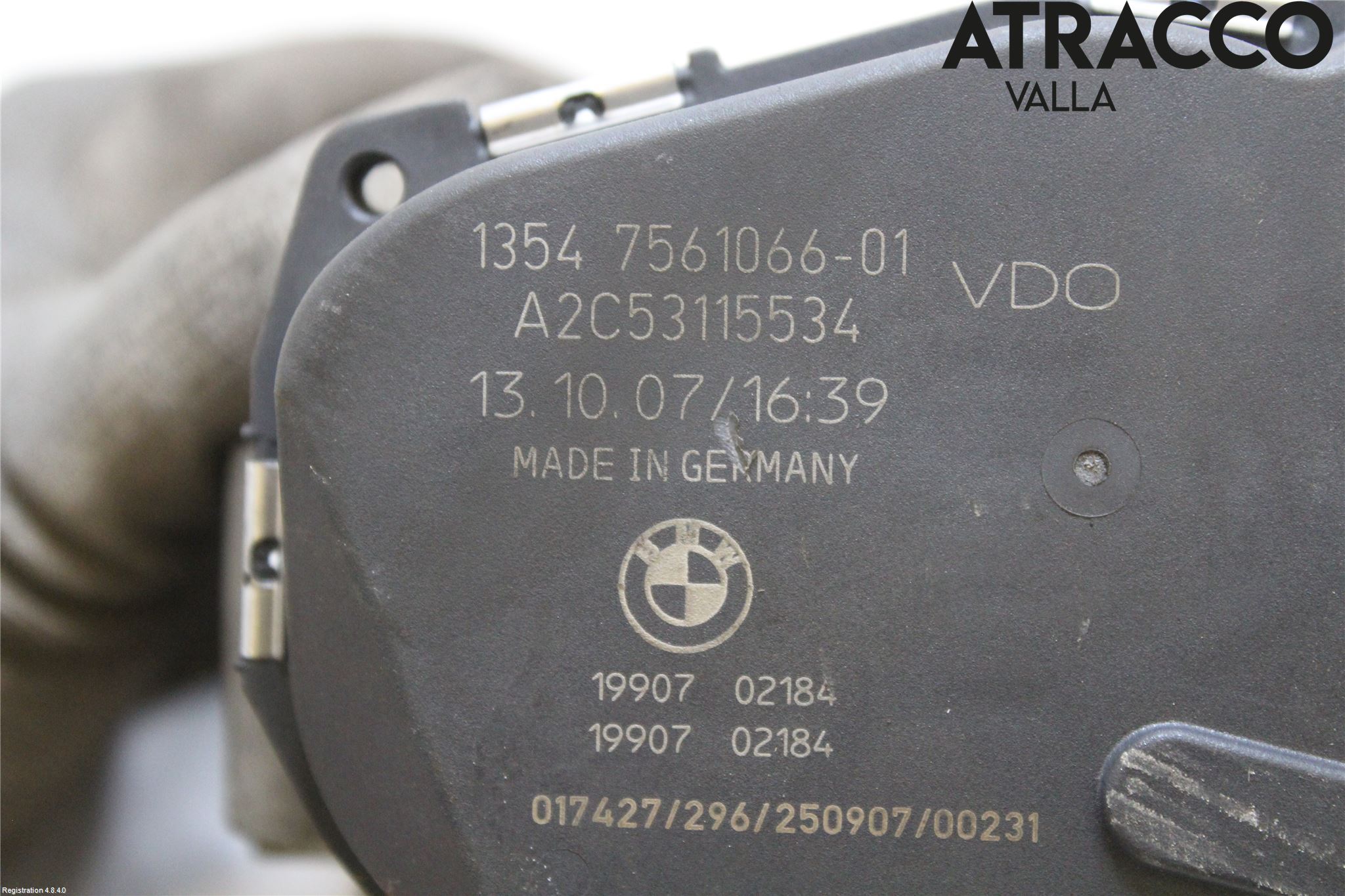 BMW 3 E90/91 SED/TOU 05-12 Injspjällhus