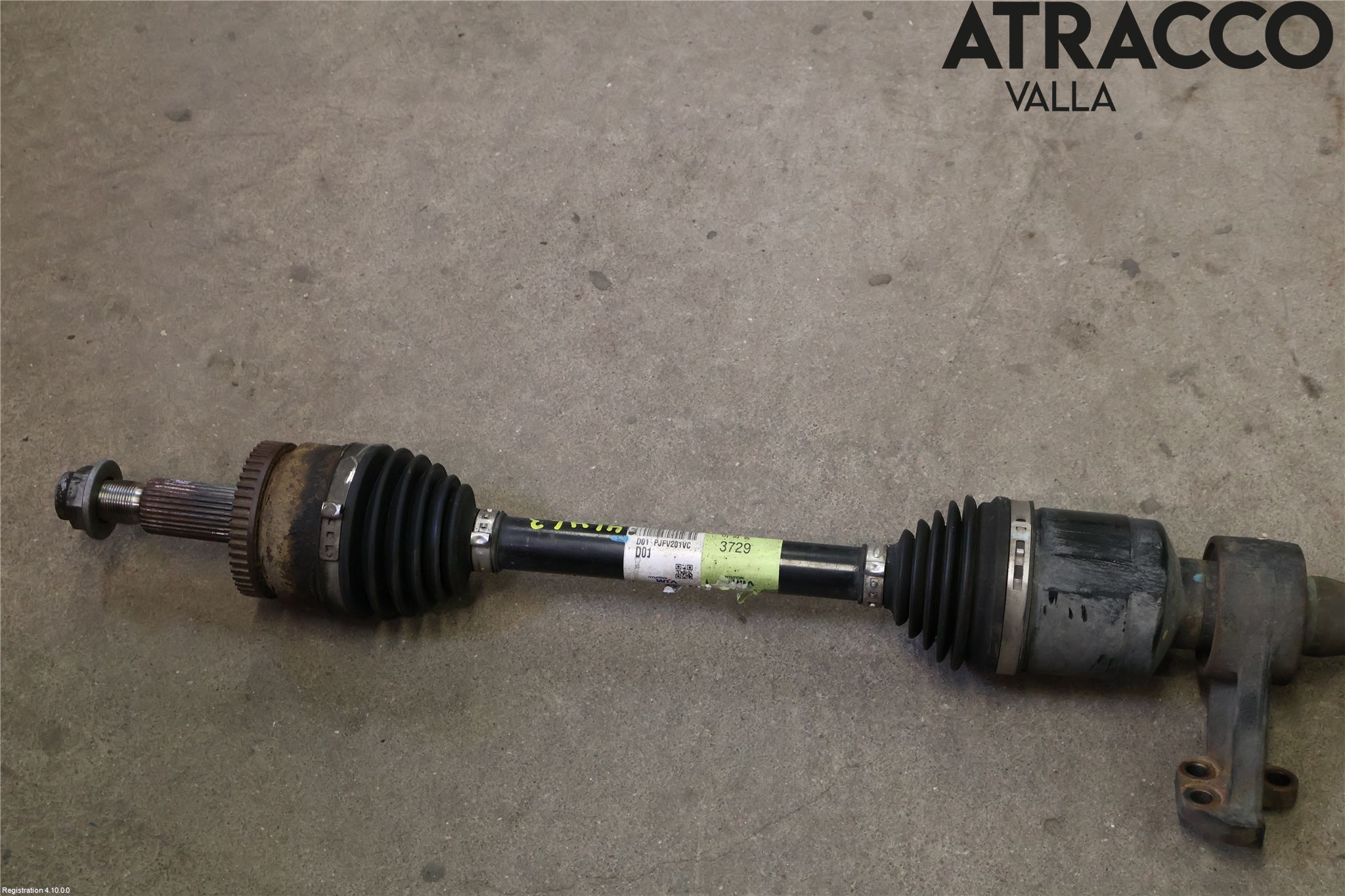 Kia SPORTAGE (QL) 16-21 Drivaxel Fram Höger