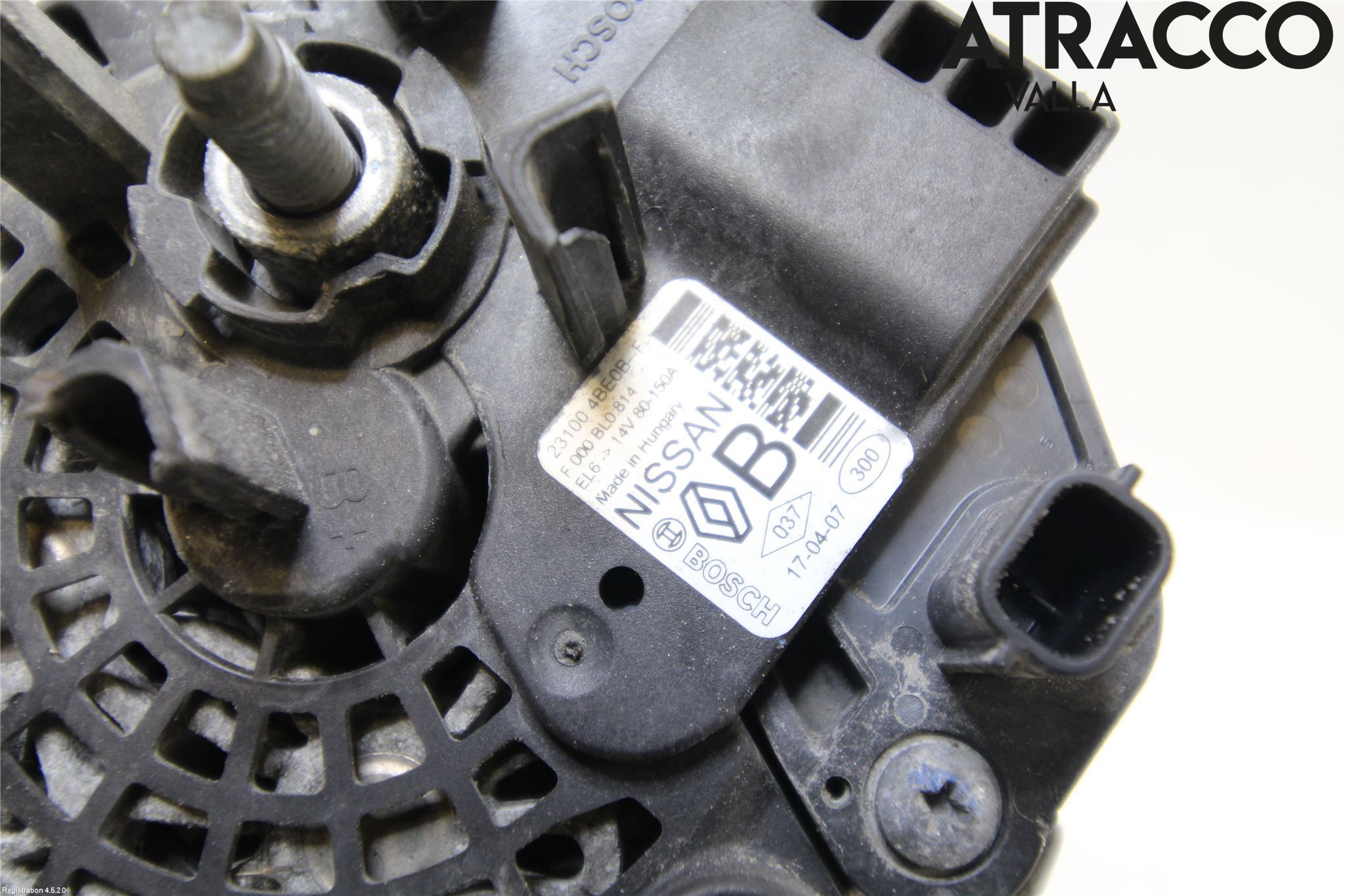 Nissan QASHQAI 14-17 Generator