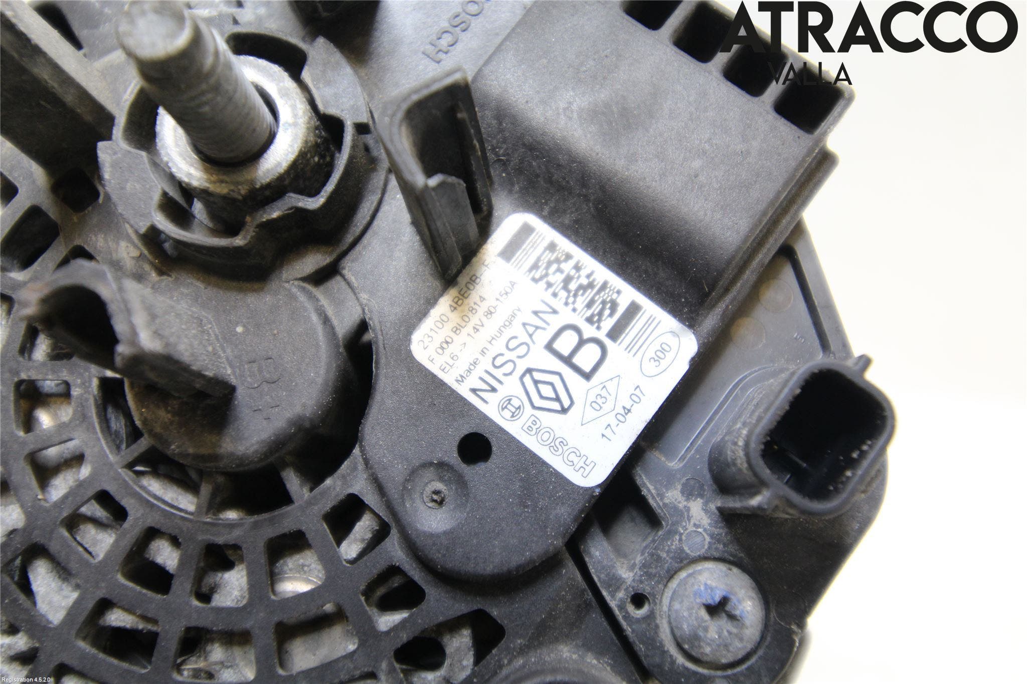 Nissan QASHQAI 14-17 Generator