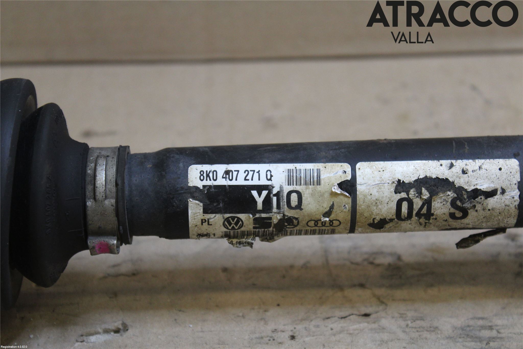 Audi A5 07-16 Drivaxel Fram Vänster