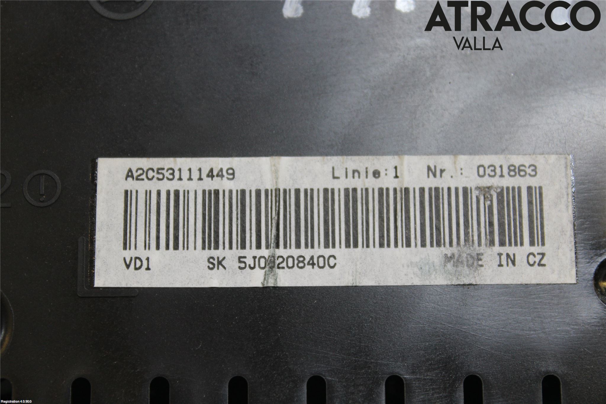 Skoda FABIA 07-14 Instrument Komb