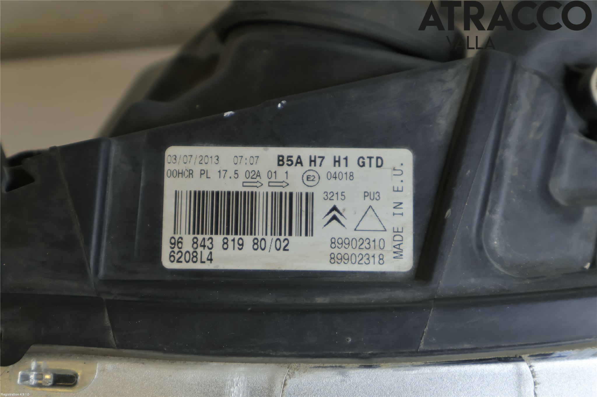 Citroen C4 I   05-10 Strålkastare Vänster