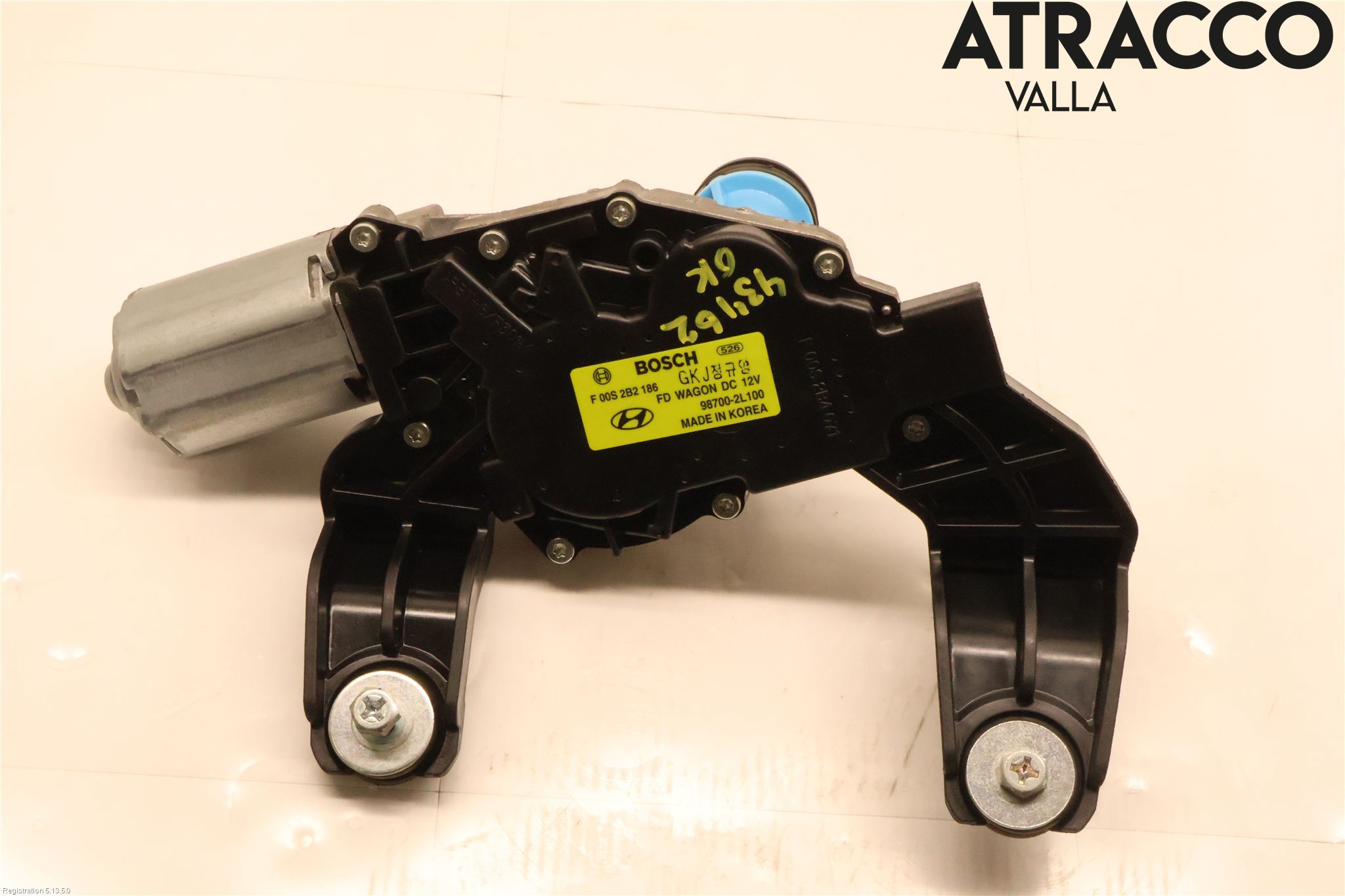 Hyundai i30 FD 07-12 Torkarmotor Baklucka