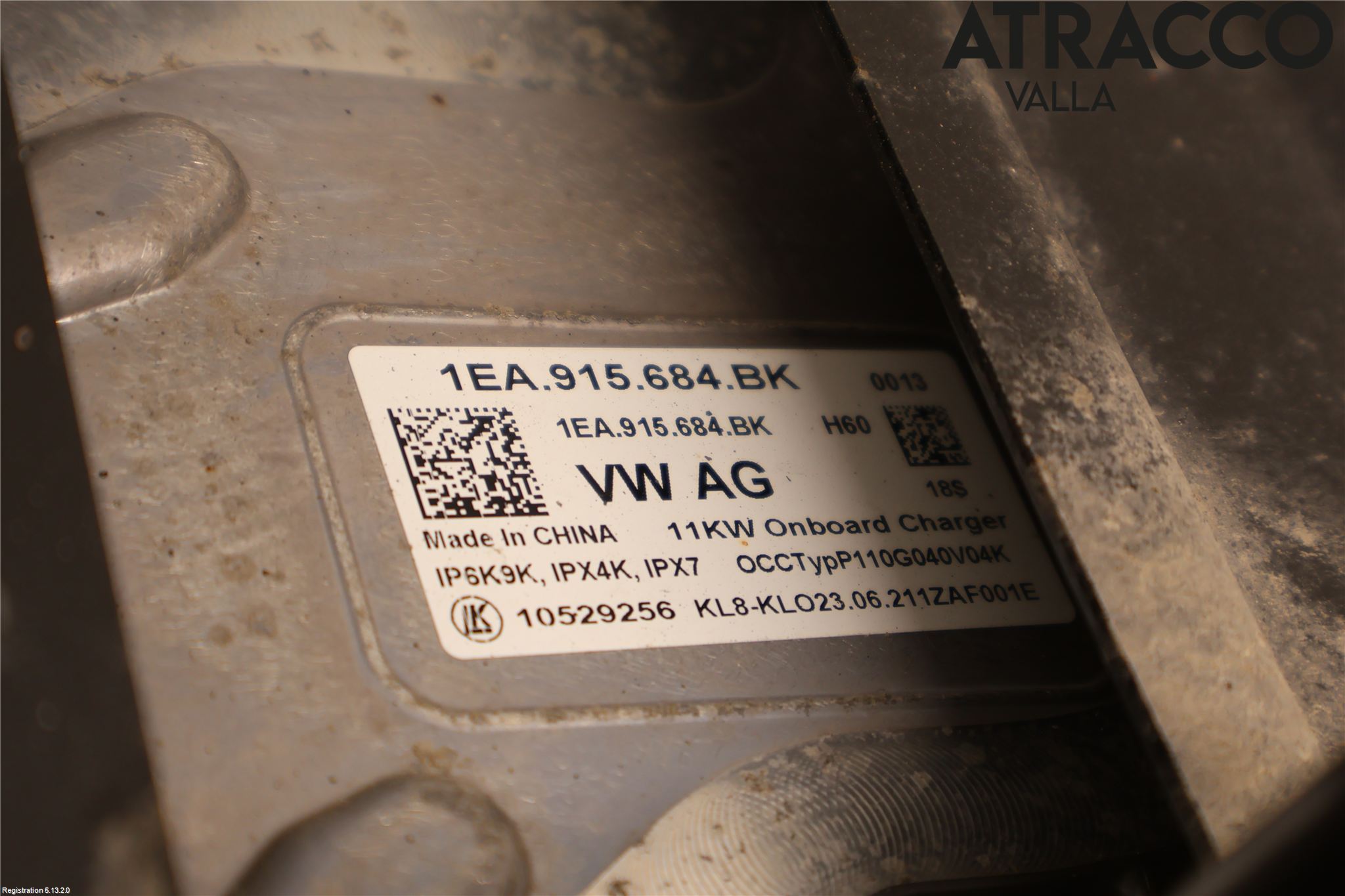 Volkswagen VW ID.4 21- Batteriladdare Högspänning