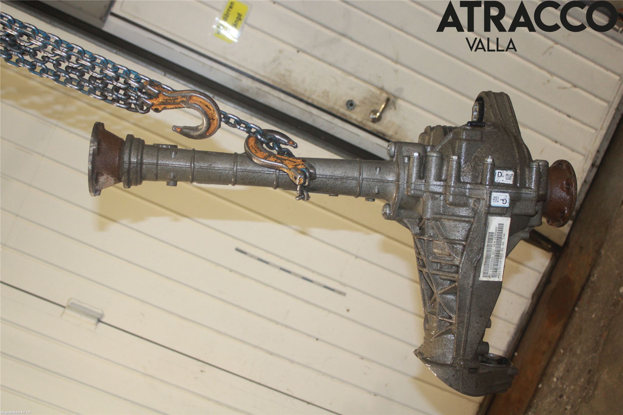 Volkswagen VW AMAROK 2H 10-22 Framvagn Diffrential
