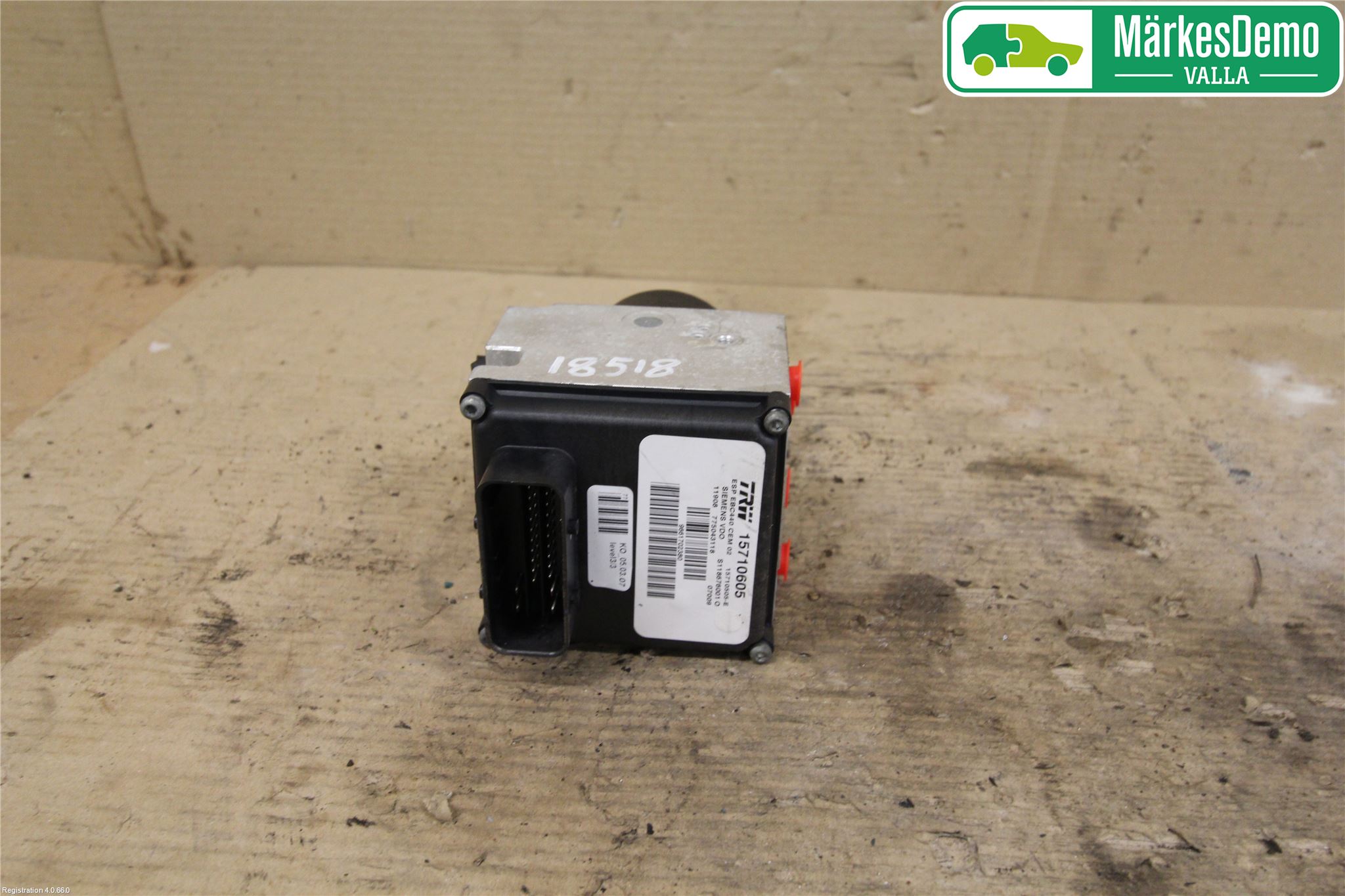 Peugeot 407 Abs Hydraulaggregat