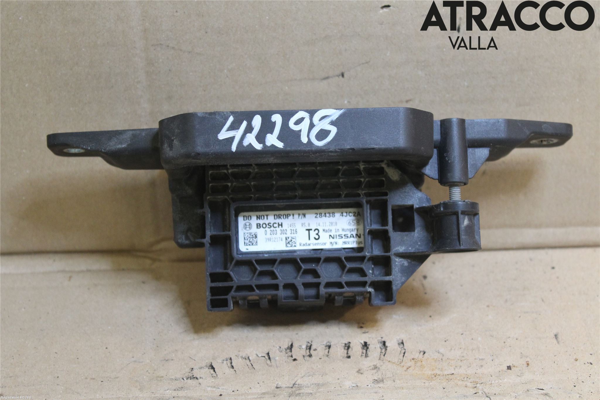 Nissan NAVARA, TREK-1 17-21 Sensor Adaptiv Farthållare